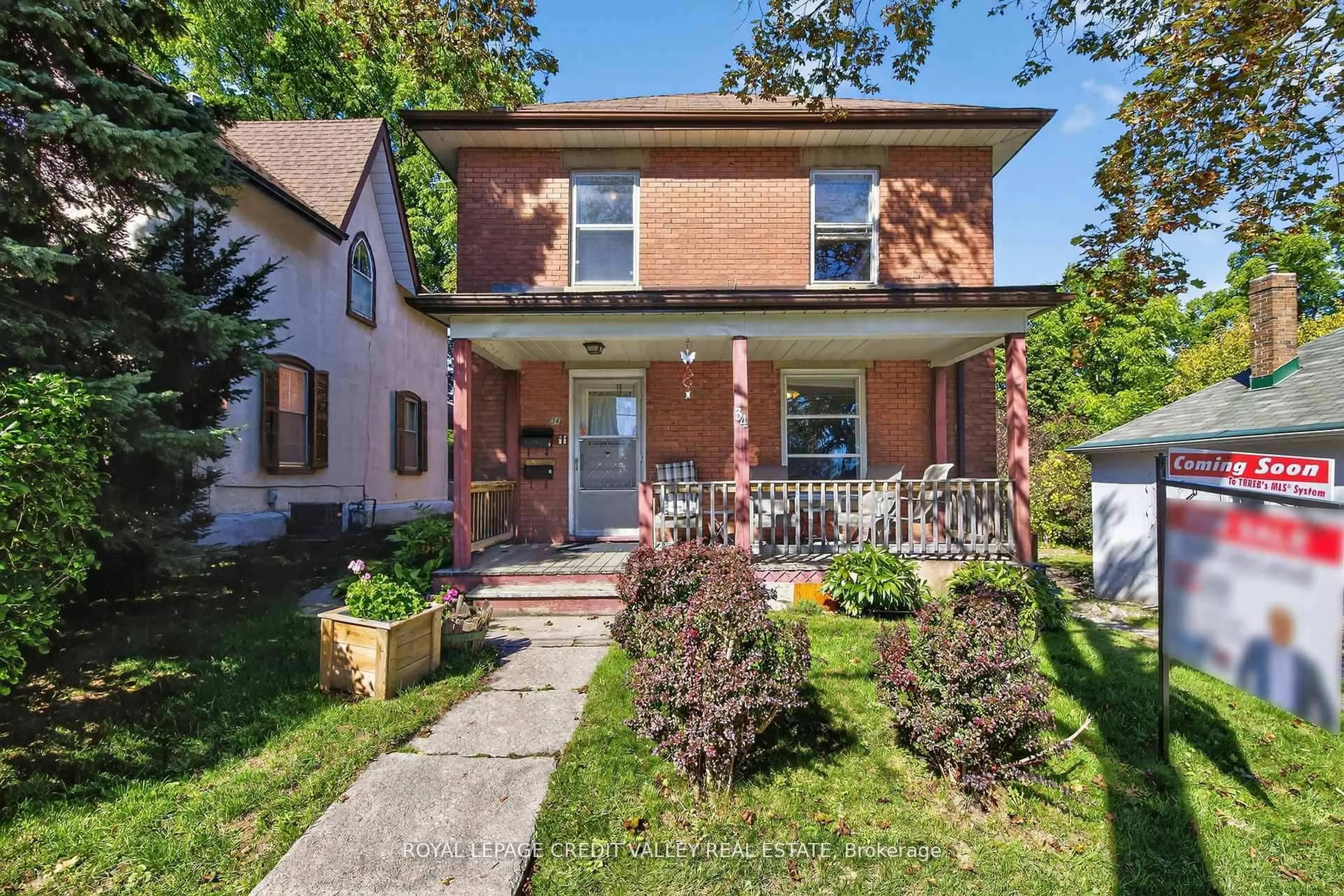 Home with brick exterior material, street for 34 Joseph St, Brampton Ontario L6X 1H6