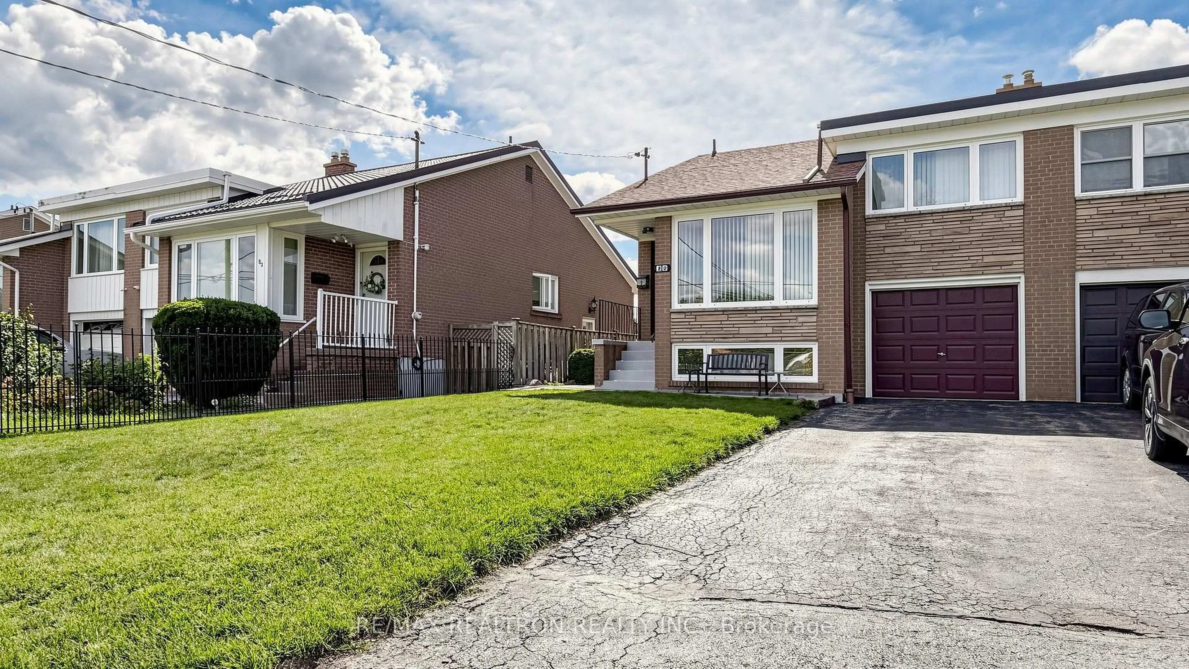 Home with brick exterior material, street for 80 Frankton Cres, Toronto Ontario M3J 1C1