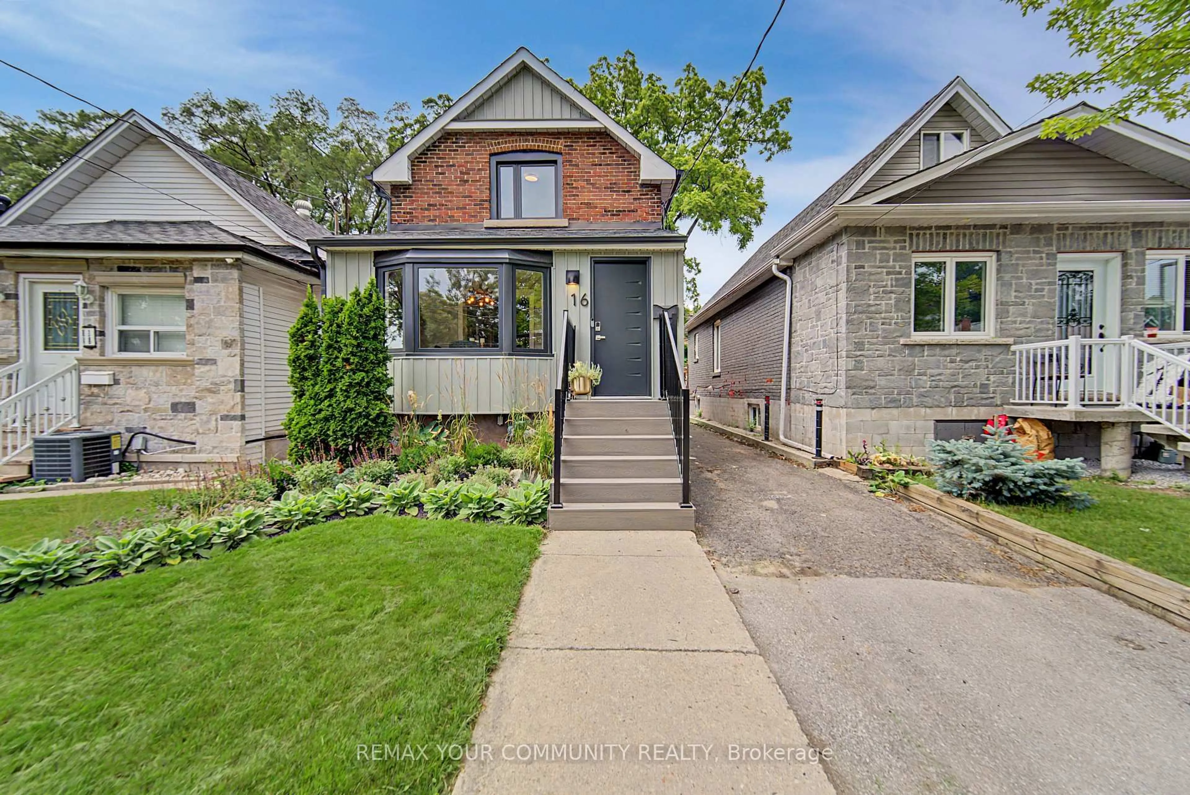 Home with brick exterior material, street for 16 Cordella Ave, Toronto Ontario M6N 2J6
