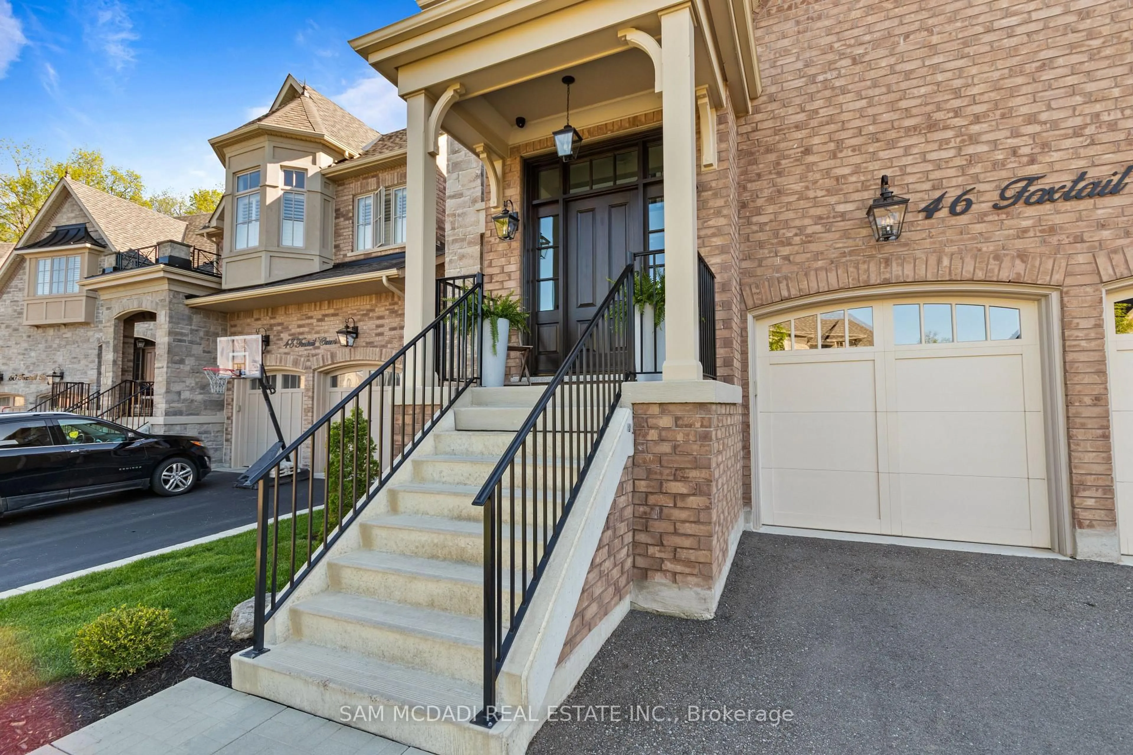 Home with brick exterior material, street for 46 Foxtail Crt, Halton Hills Ontario L7G 0J6