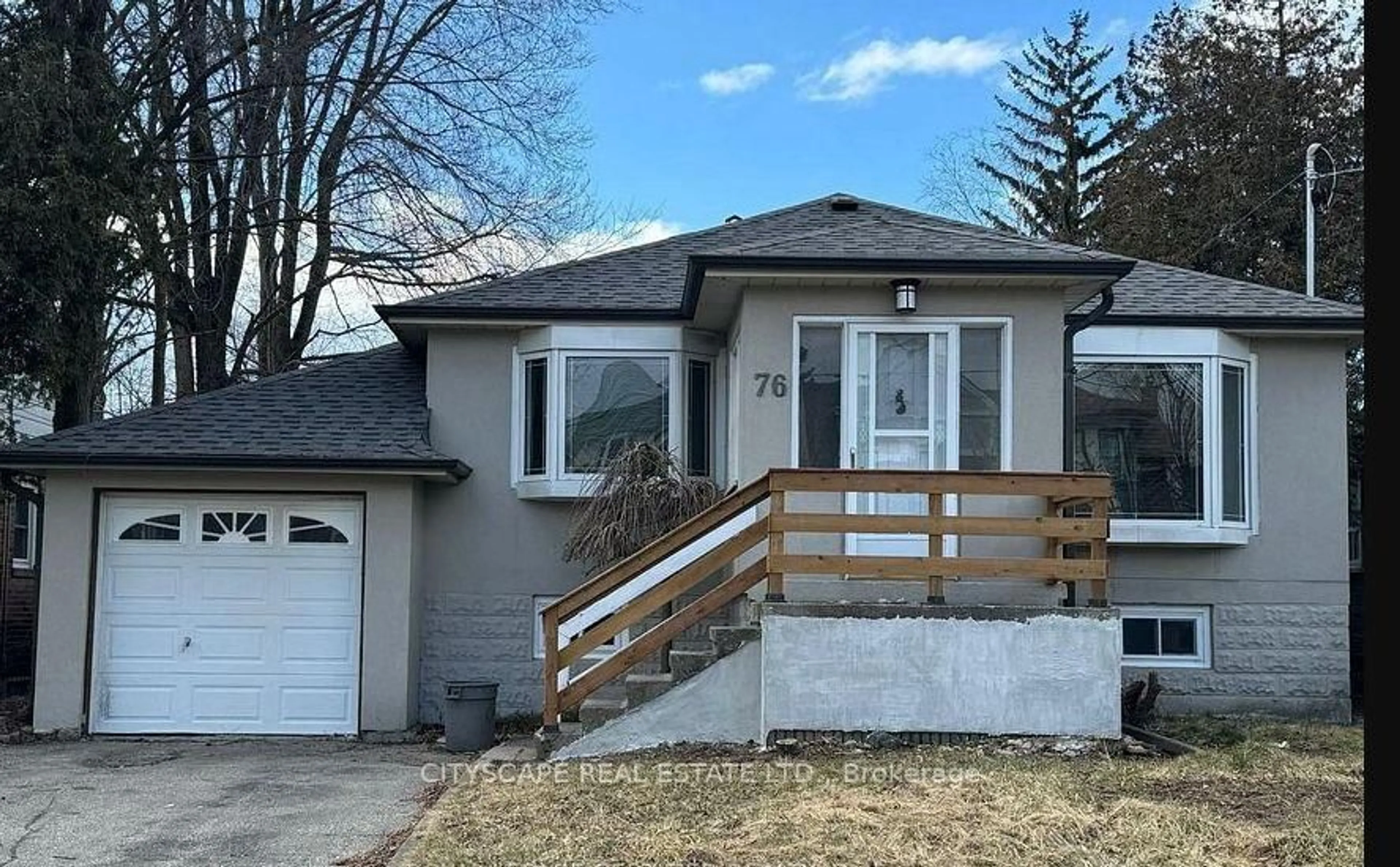 Home with vinyl exterior material, street for 76 Thirty Eighth St, Toronto Ontario M8W 3M3