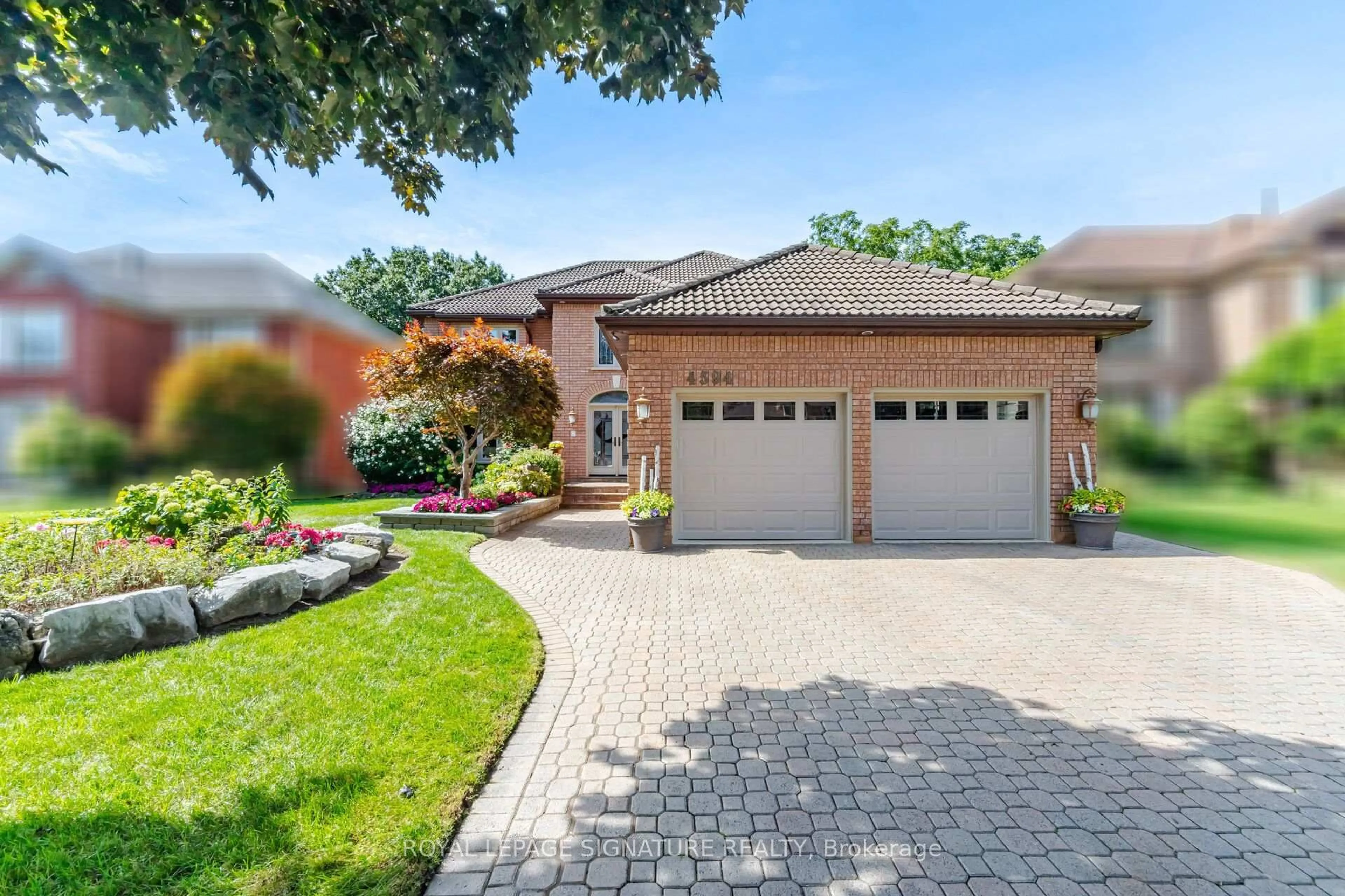 Home with brick exterior material, street for 4594 Badminton Dr, Mississauga Ontario L5M 3H6