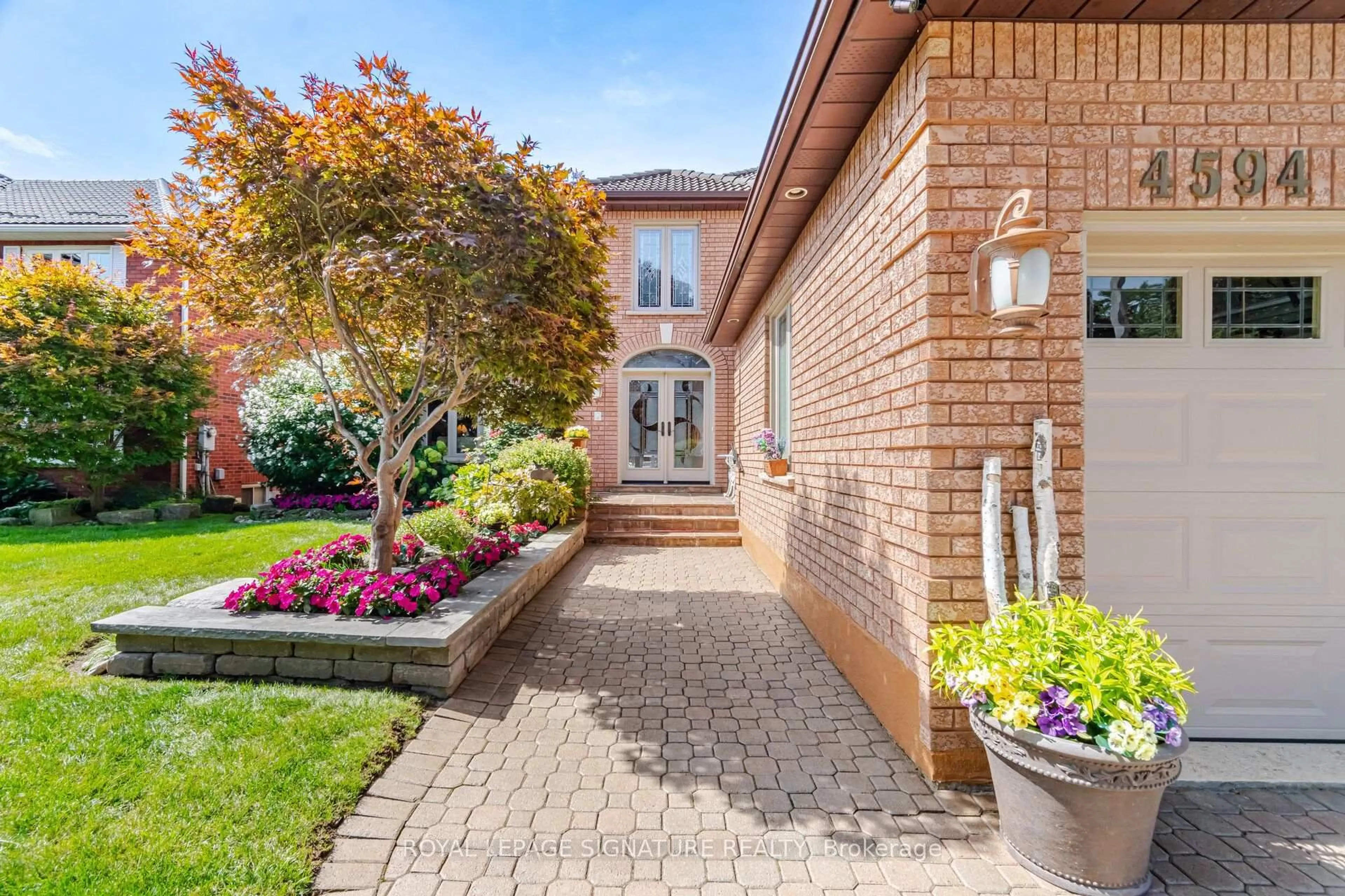 Home with brick exterior material, street for 4594 Badminton Dr, Mississauga Ontario L5M 3H6