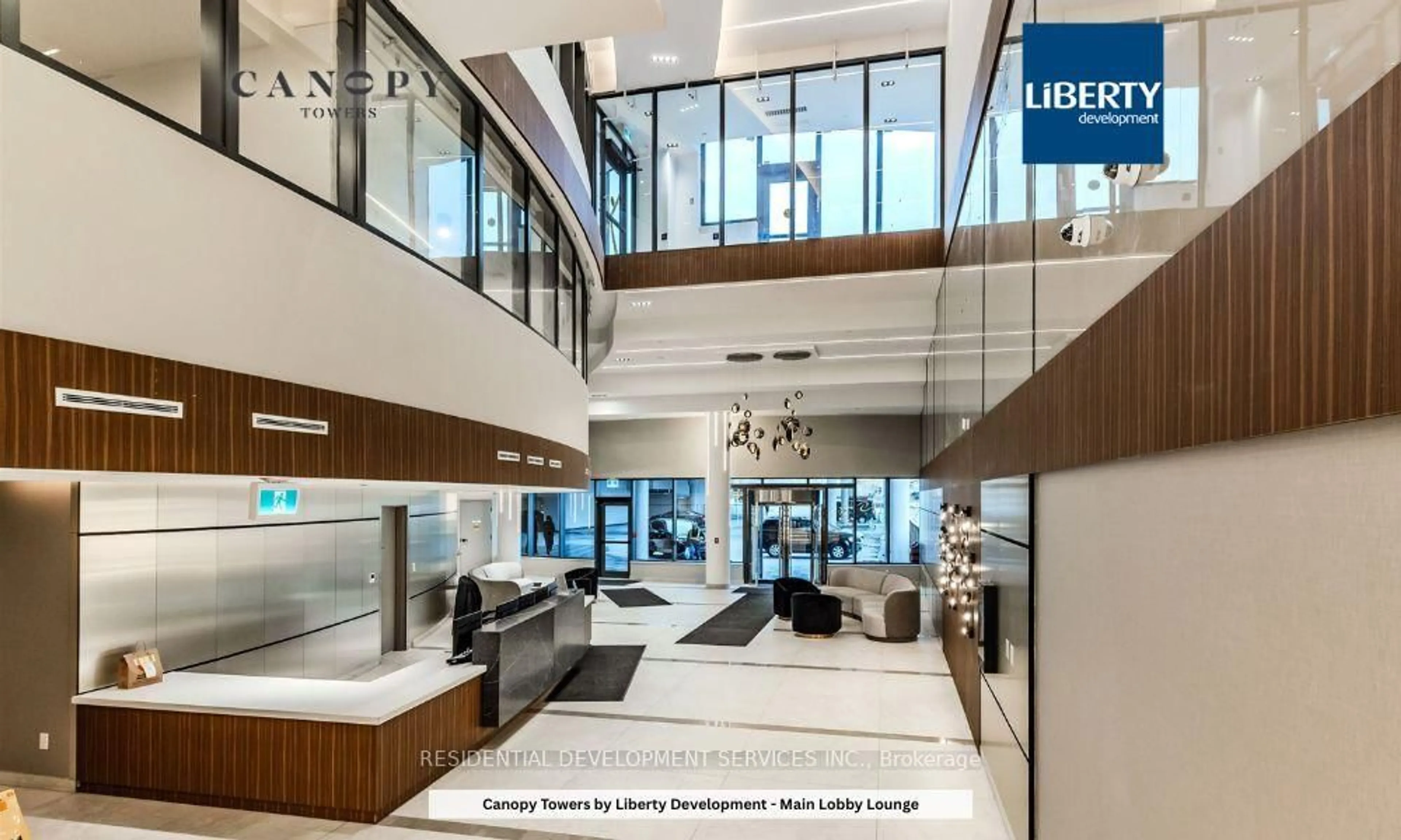 Indoor foyer for 5105 Hurontario St #A-2204, Mississauga Ontario L4Z 0C3