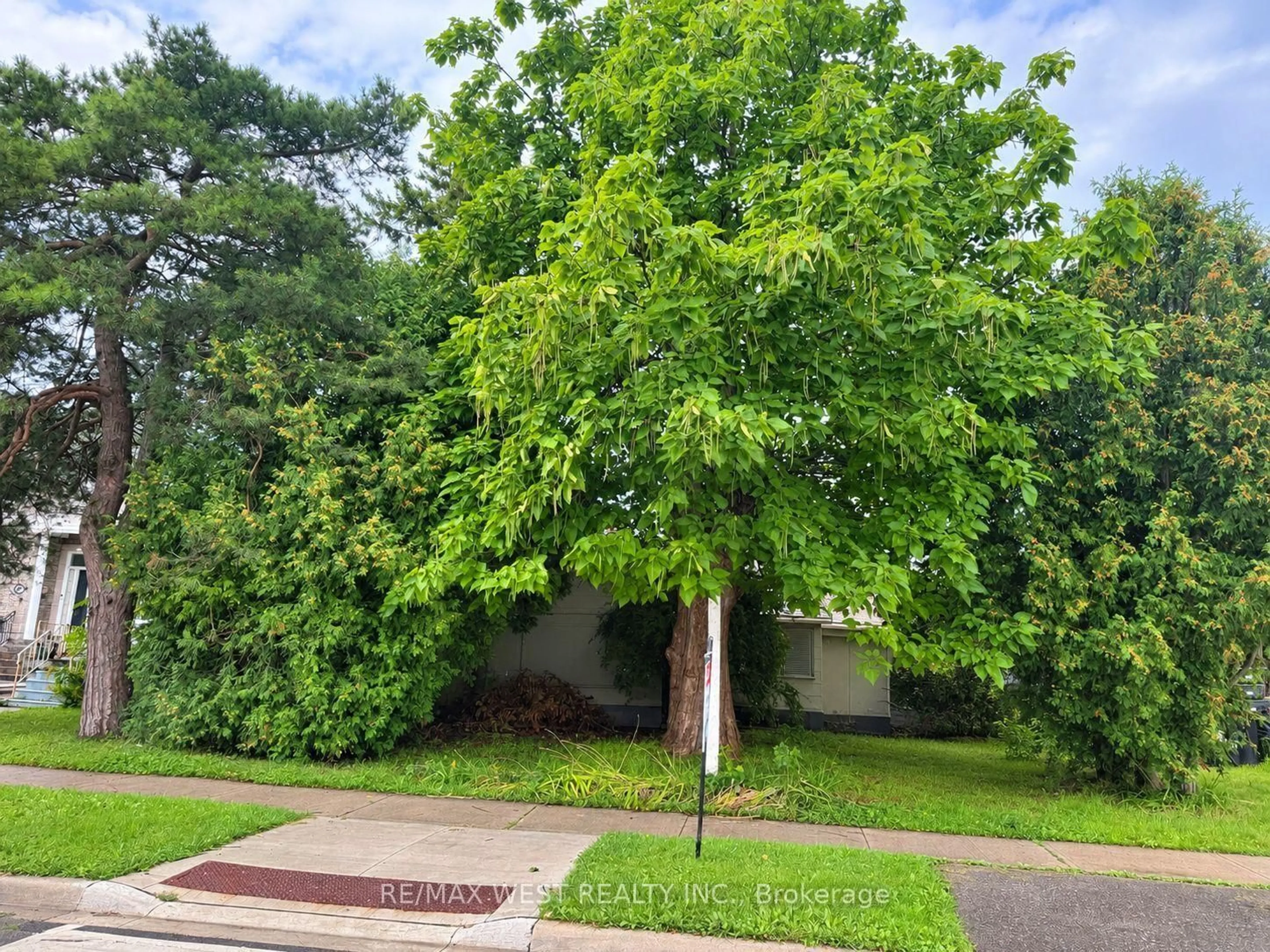 A pic from outside/outdoor area/front of a property/back of a property/a pic from drone, forest/trees view for 1304 Alexandra Ave, Mississauga Ontario L5E 2A6