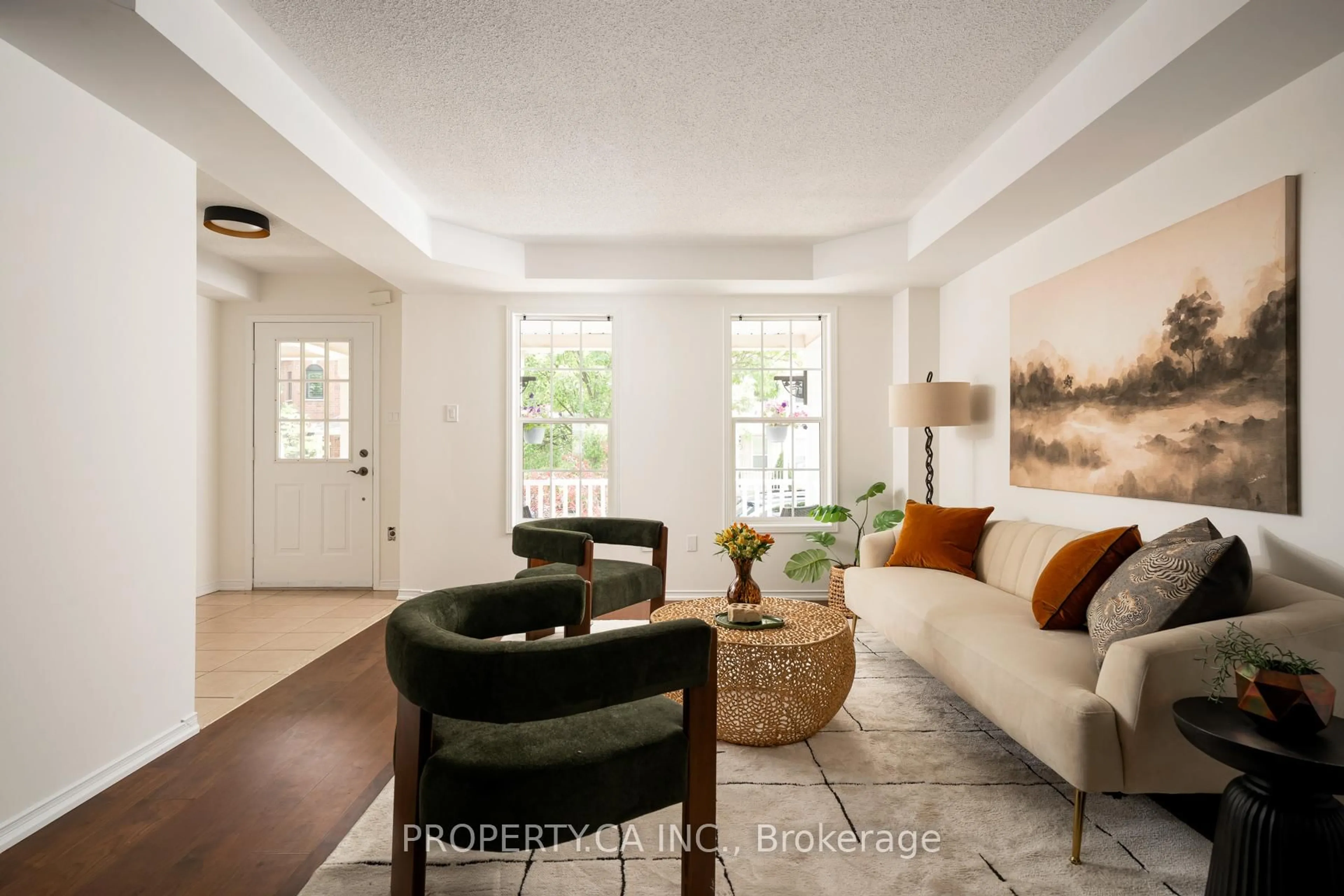 Living room with furniture, unknown for 173 Littlewood Dr, Oakville Ontario L6H 6T9