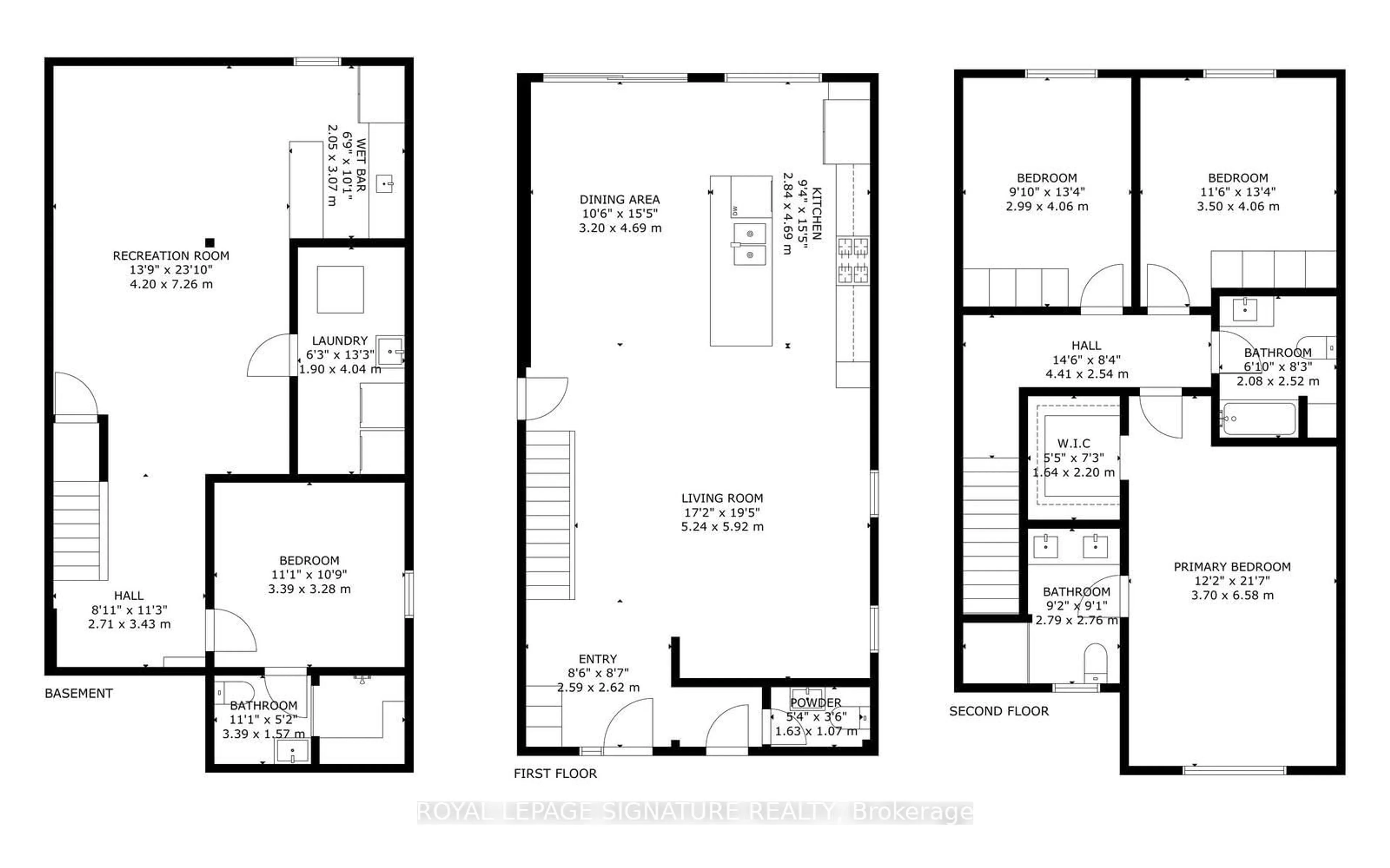 Floor plan for 3035 Saracen Crt, Mississauga Ontario L5N 3G9