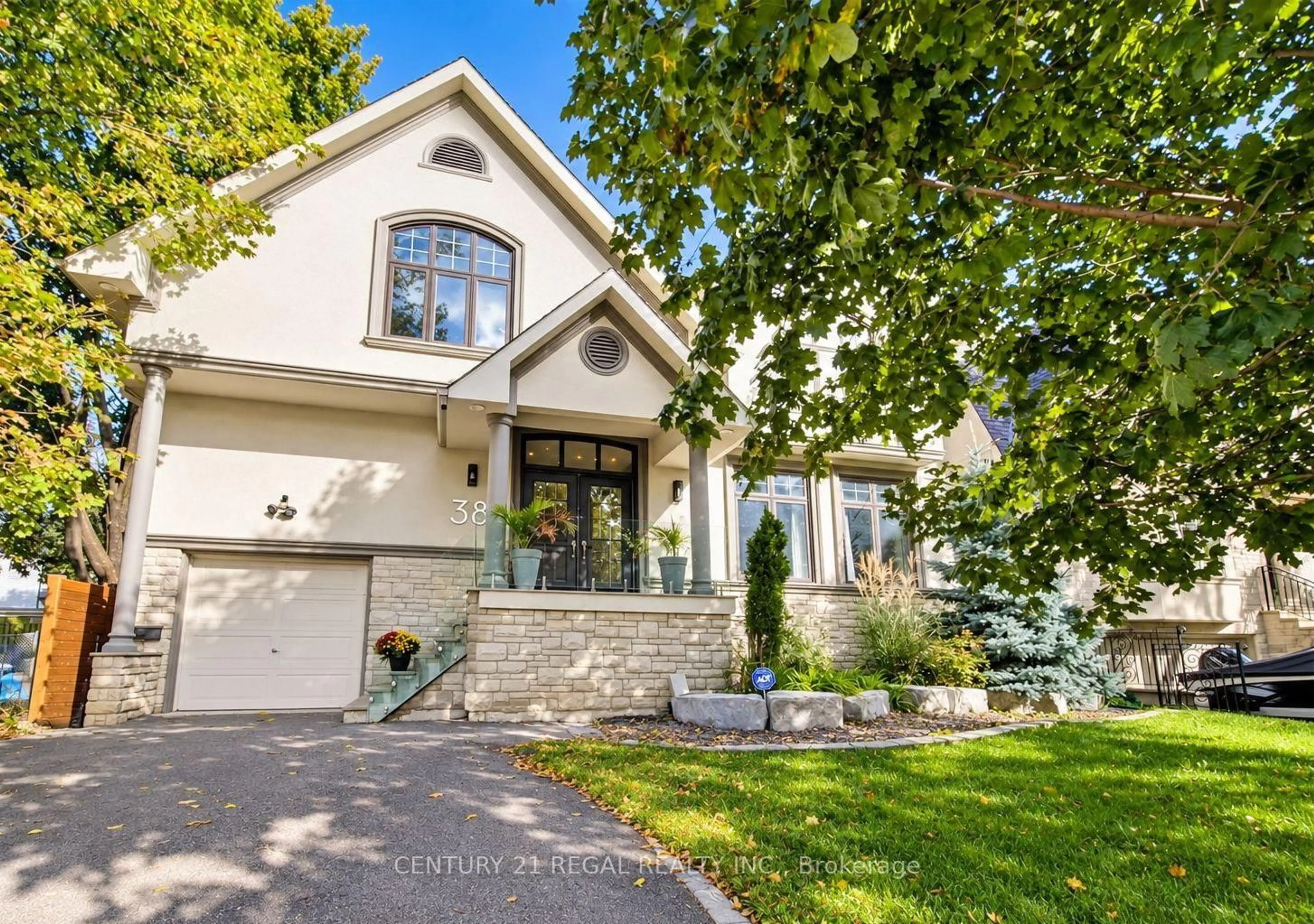 Home with brick exterior material, street for 38 Mattice Rd, Toronto Ontario M9A 1E6