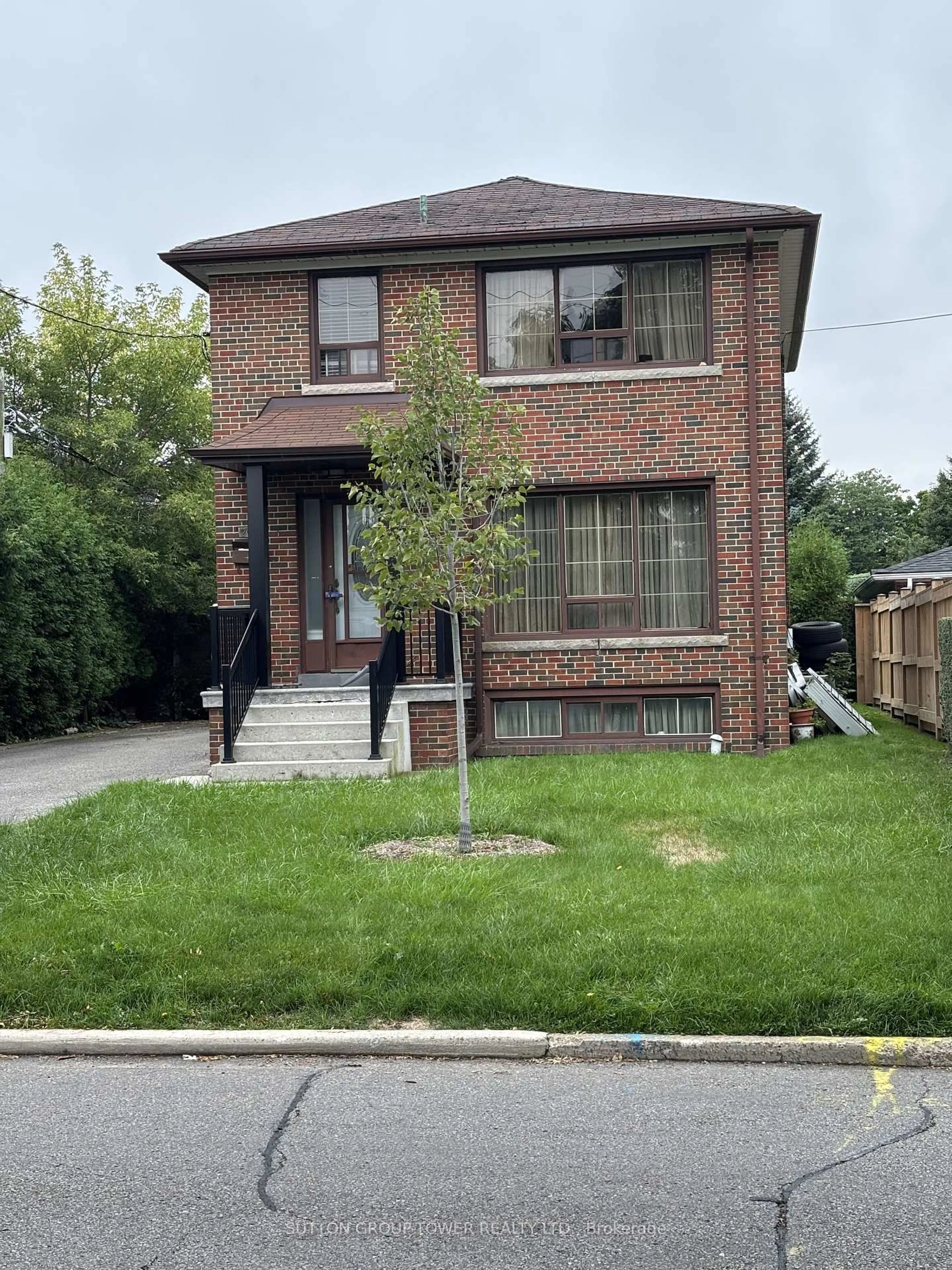 Home with brick exterior material, street for 200 Locksley Ave, Toronto Ontario M6B 3N9