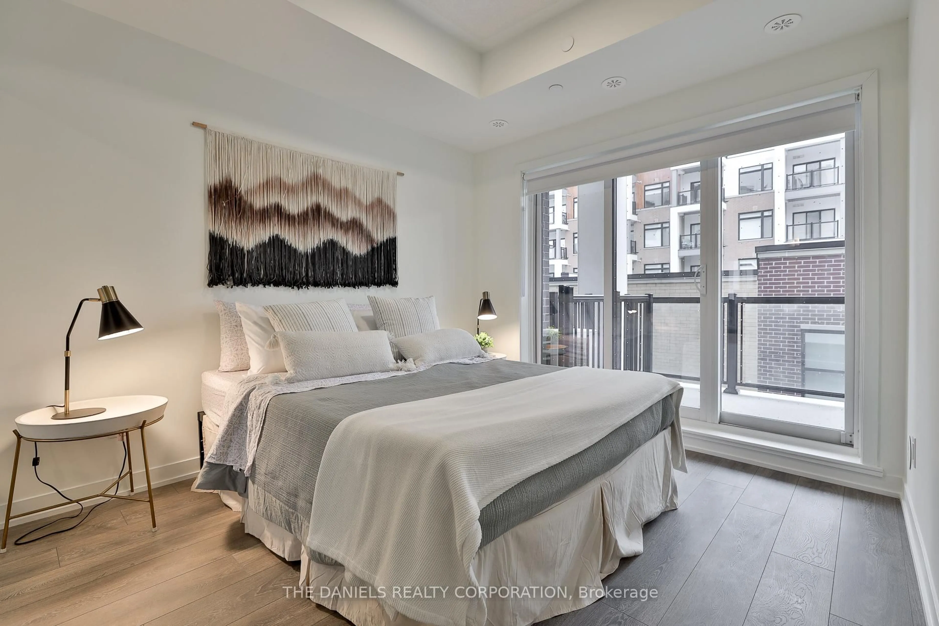 Bedroom with bed, unknown for 135 Canon Jackson Dr #201, Toronto Ontario M6M 0C3