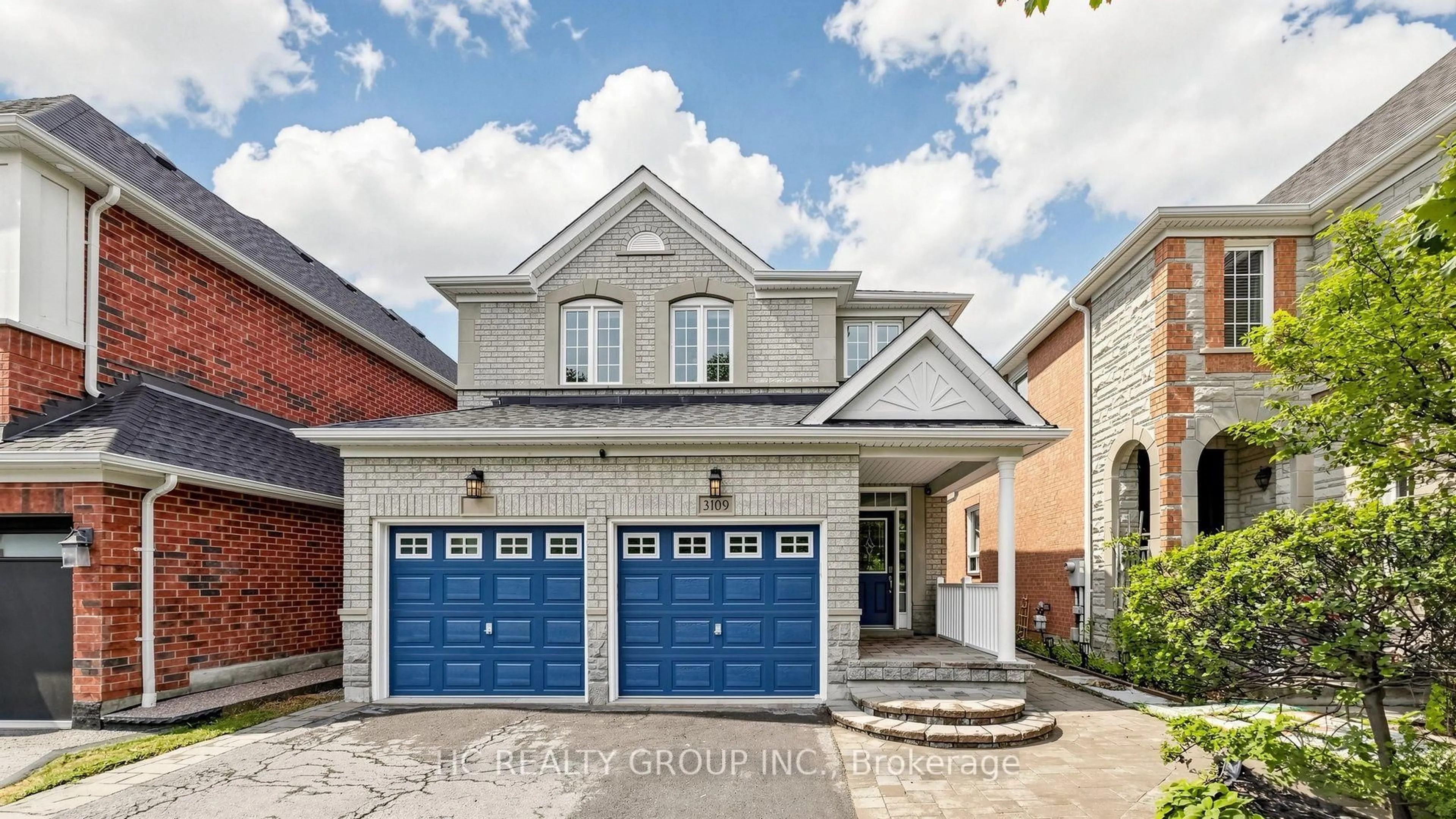 Home with brick exterior material, street for 3109 Mission Hill Dr, Mississauga Ontario L5M 0B8