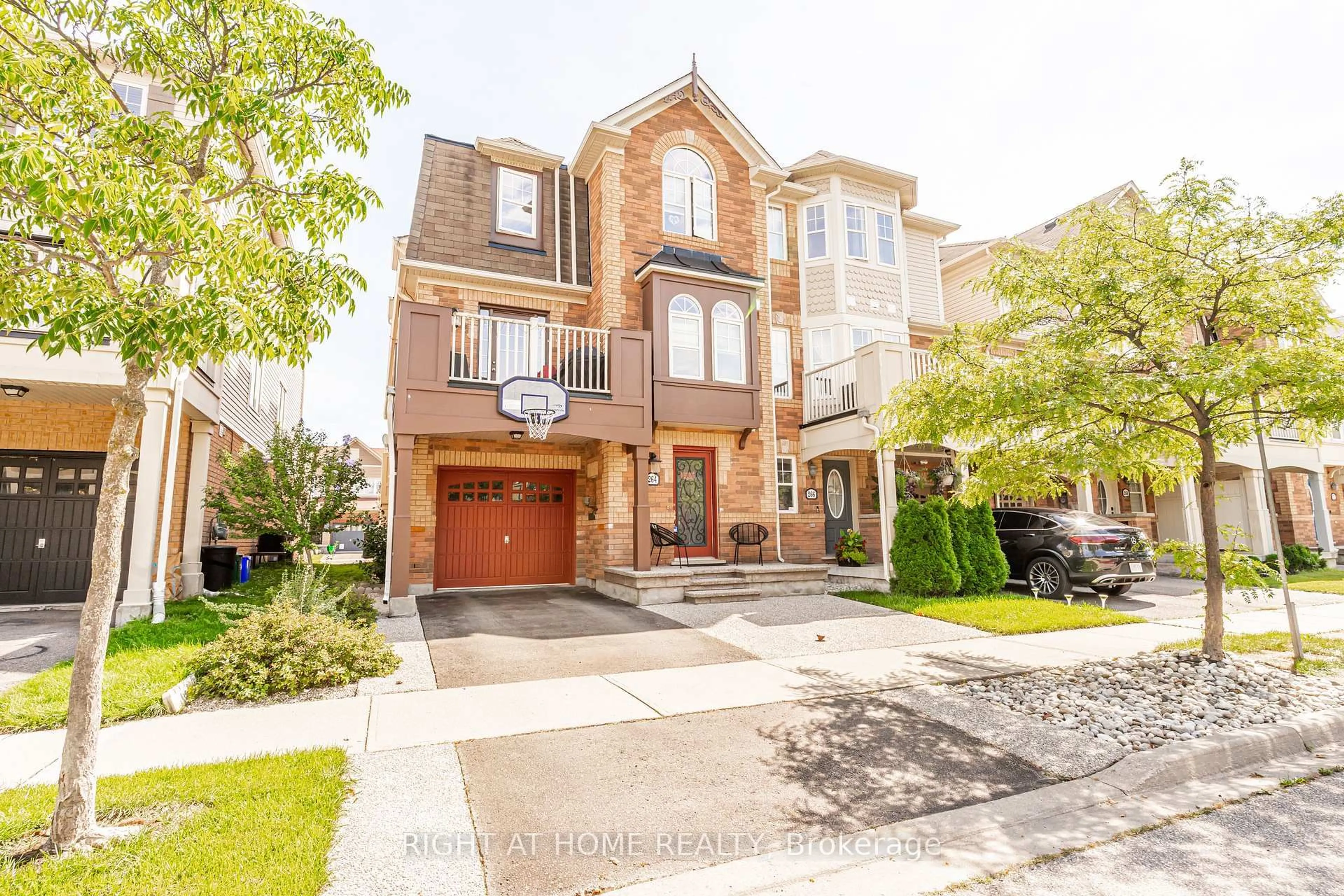 Home with brick exterior material, street for 264 Wetenhall Landing, Milton Ontario L9T 7B7