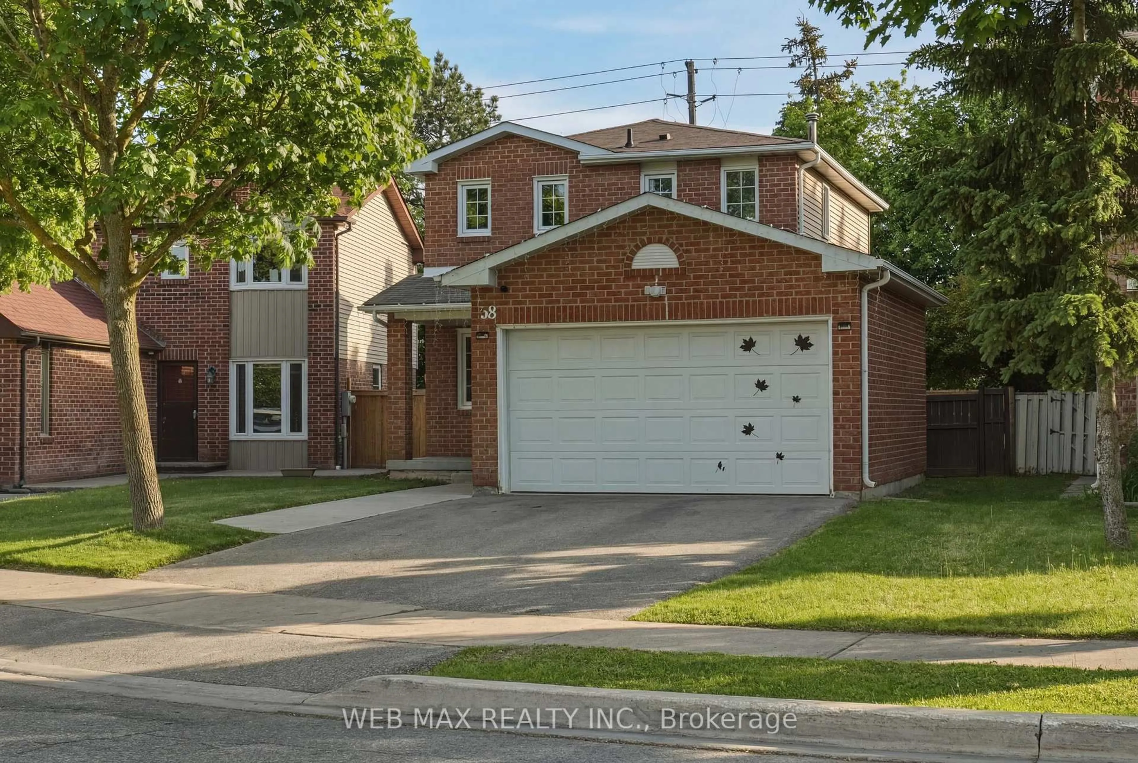 Home with brick exterior material, street for 58 Cassander Cres, Brampton Ontario L6Z 1Z2