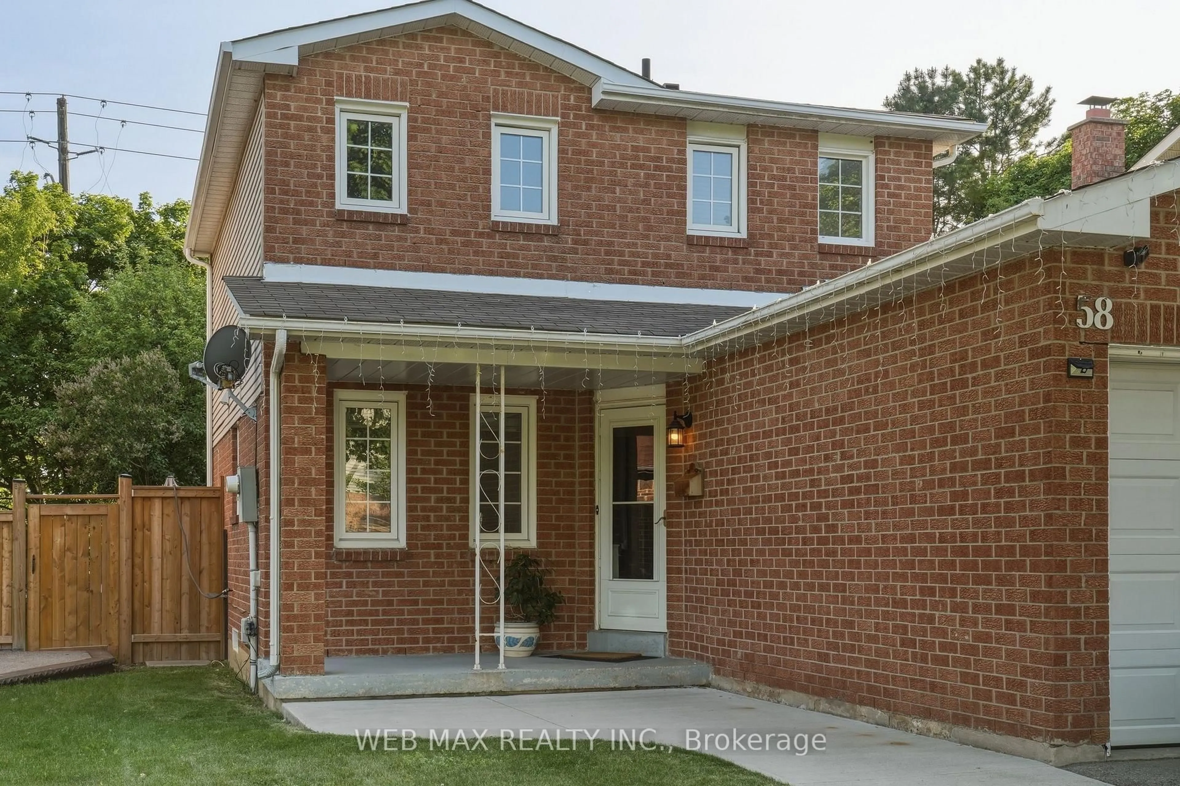 Home with brick exterior material, street for 58 Cassander Cres, Brampton Ontario L6Z 1Z2