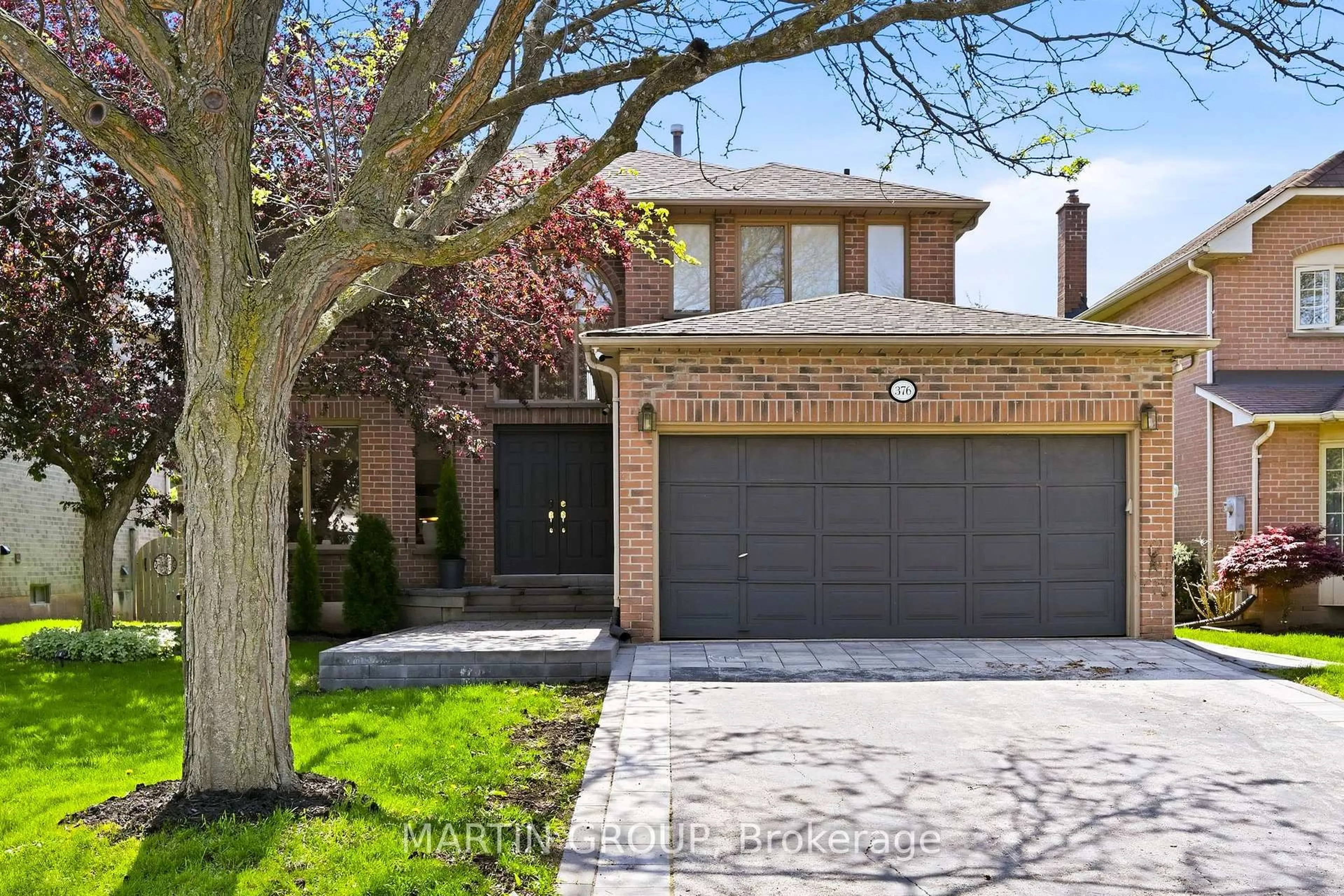 Home with brick exterior material, street for 376 Carrier Lane, Oakville Ontario L6H 5E9