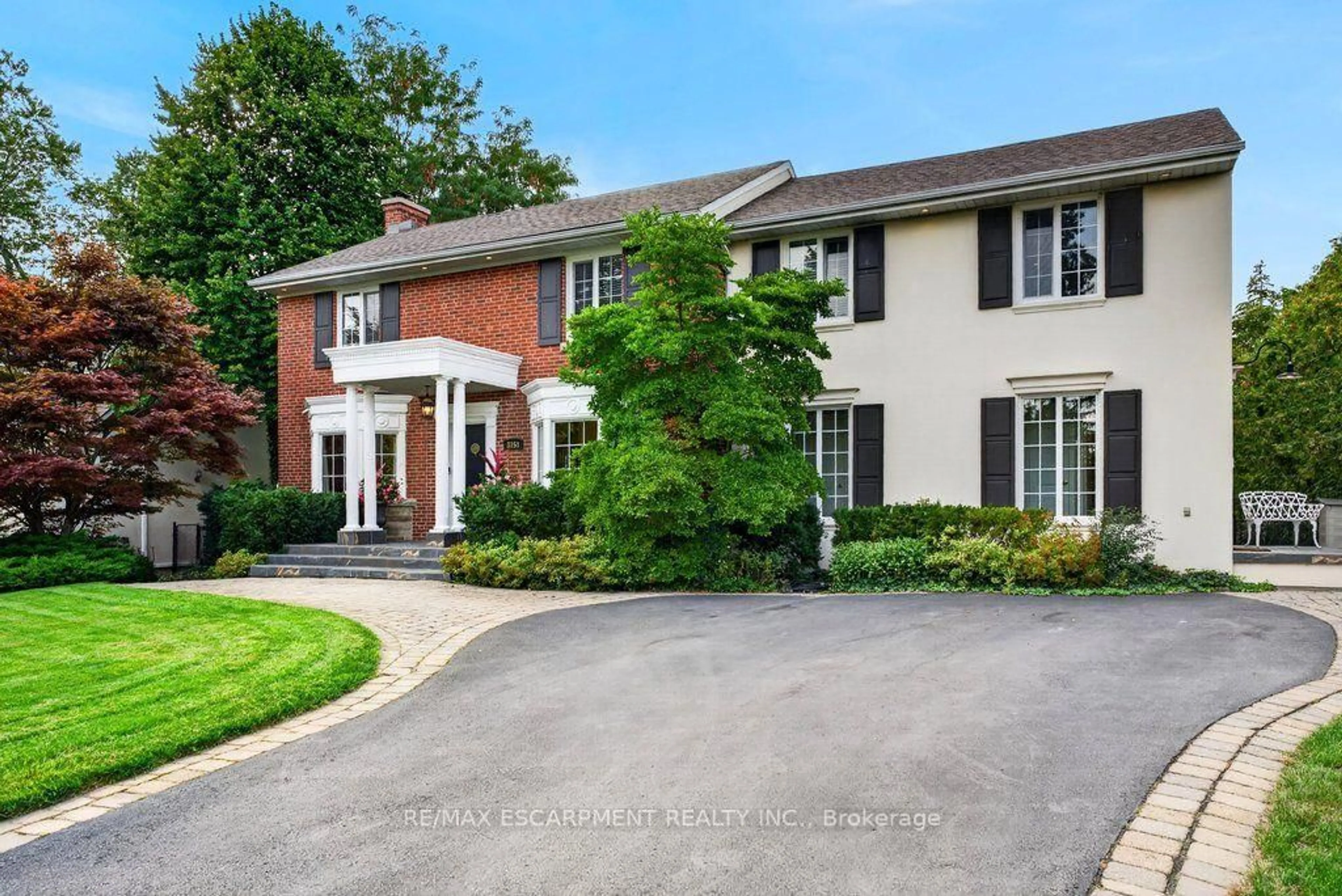 Home with brick exterior material, street for 3151 Lakeshore Rd, Burlington Ontario L7N 1A5