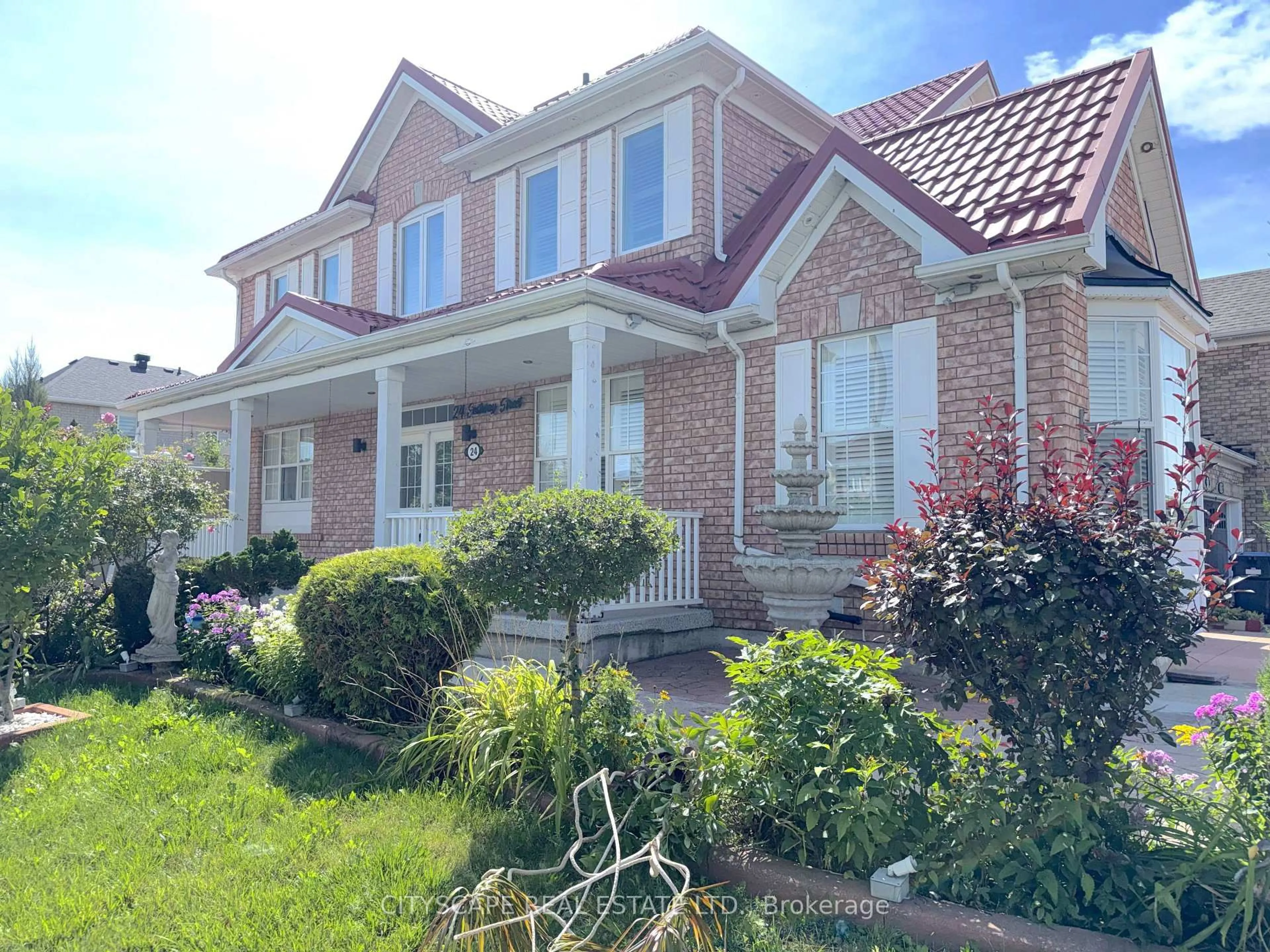 Home with brick exterior material, street for 24 Eastway St, Brampton Ontario L6S 0A4