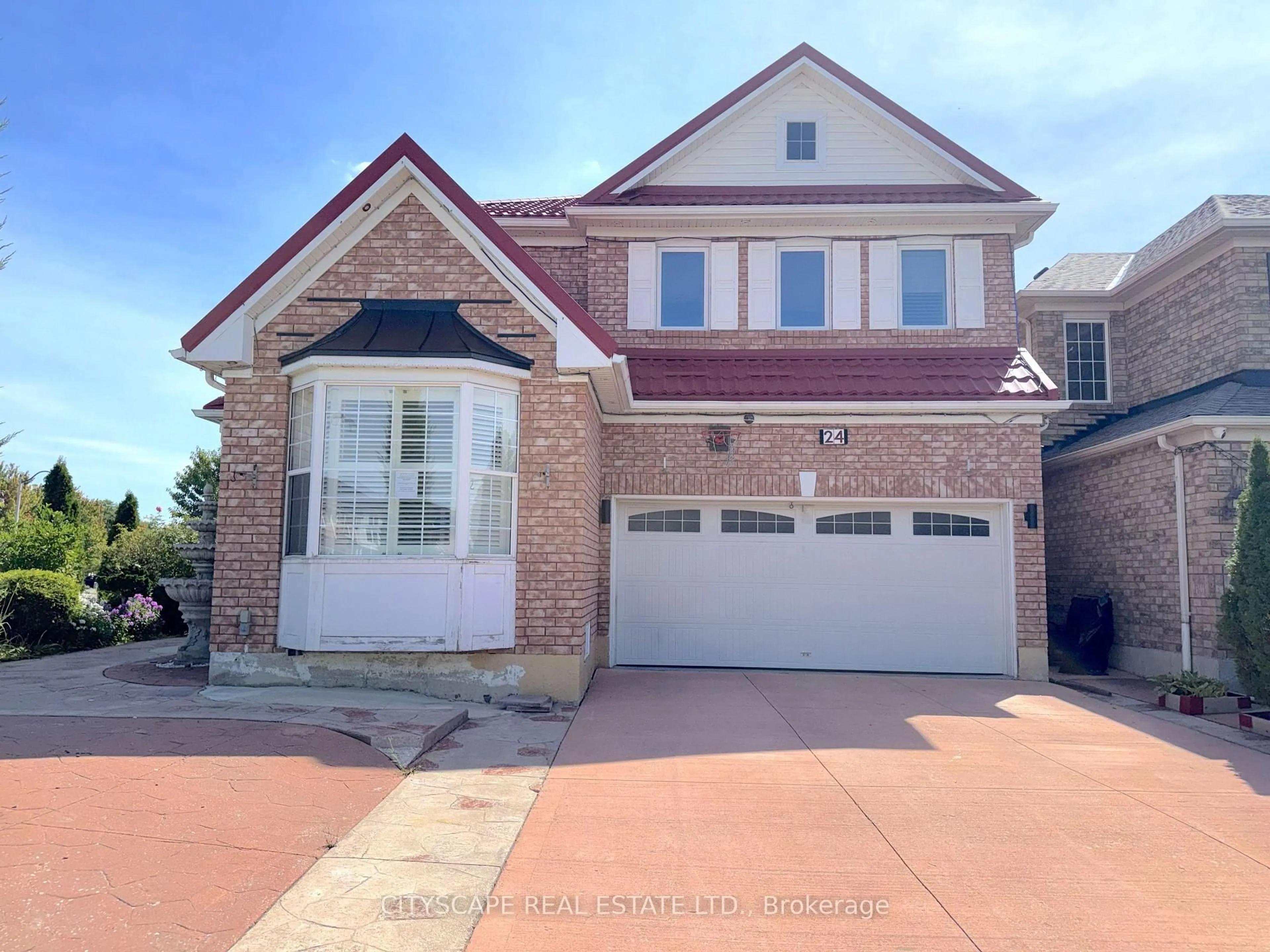 Home with brick exterior material, street for 24 Eastway St, Brampton Ontario L6S 0A4
