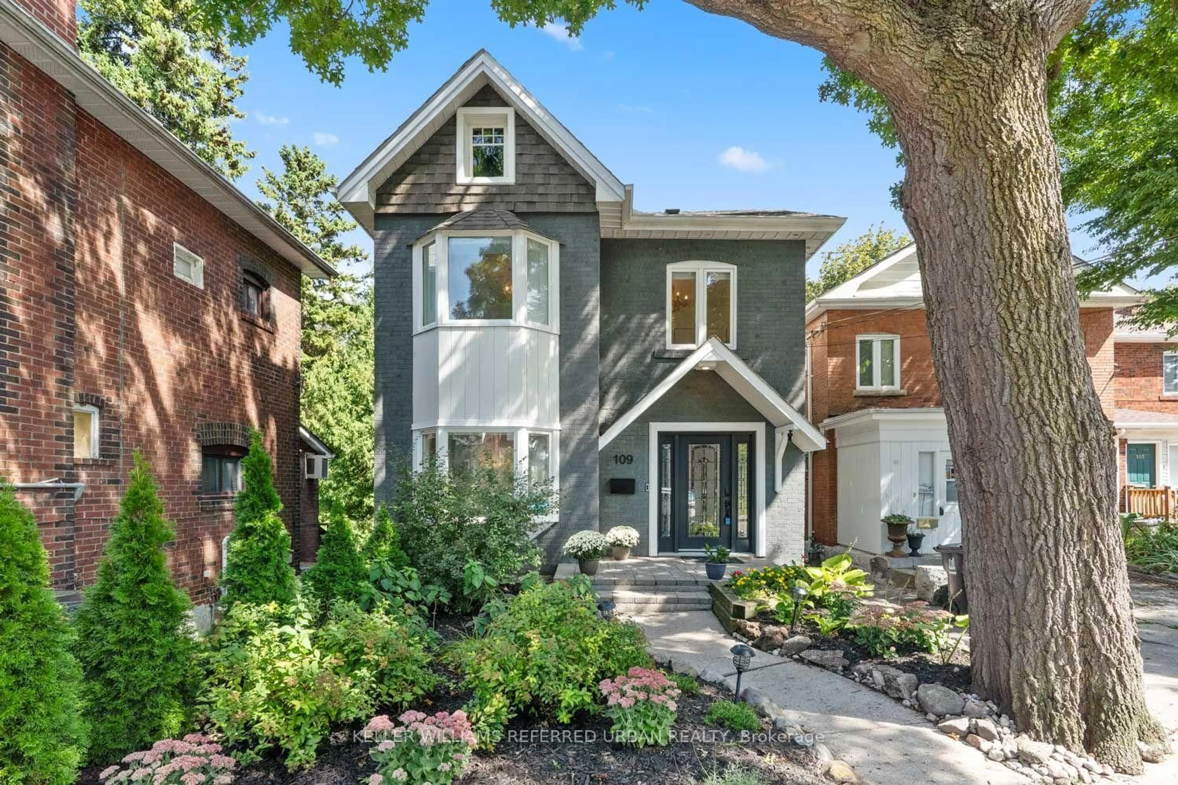 Home with brick exterior material, street for 109 Kennedy Ave, Toronto Ontario M6S 2X8