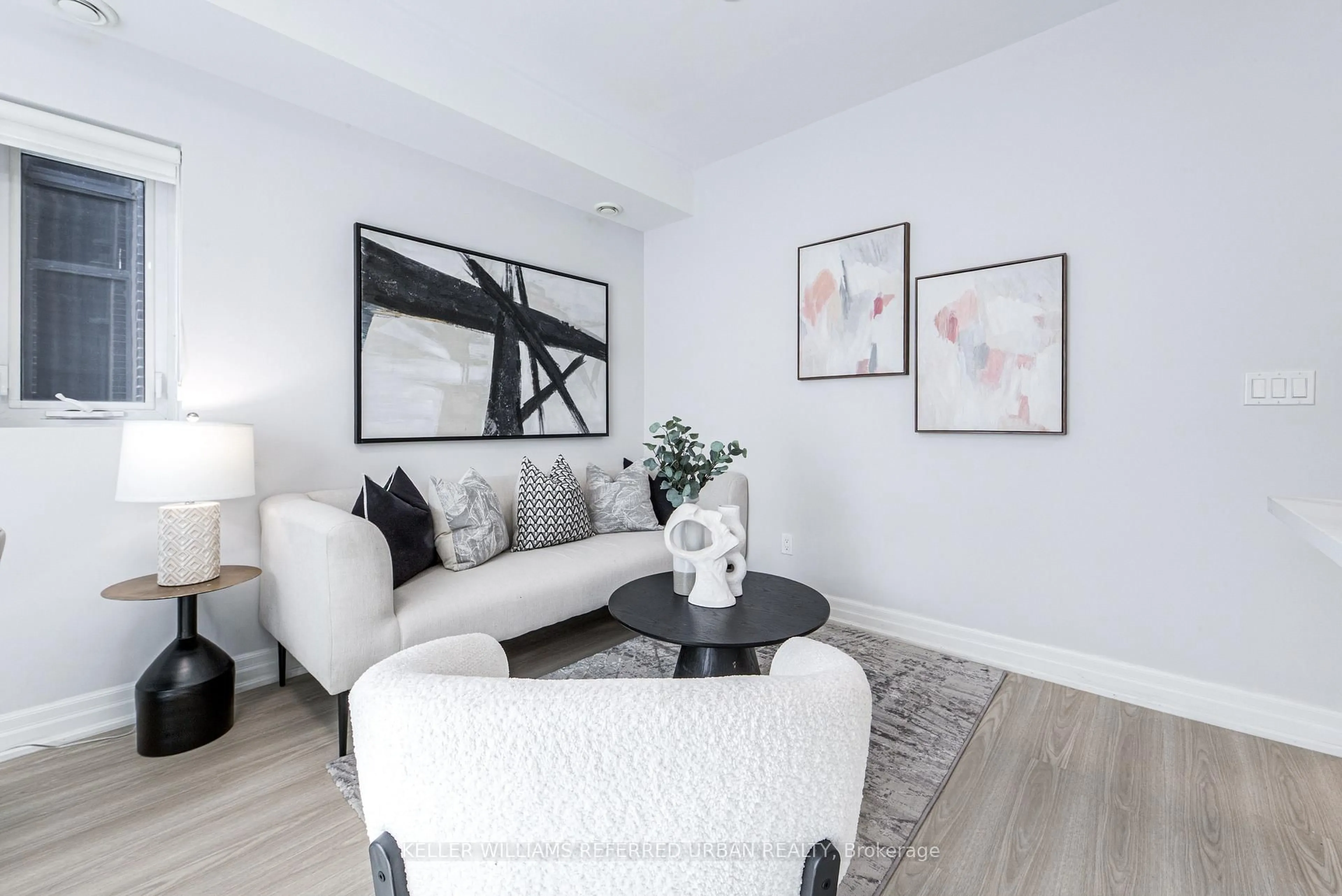 Living room with furniture, unknown for 370 Wallace Ave #802, Toronto Ontario M6P 3P2