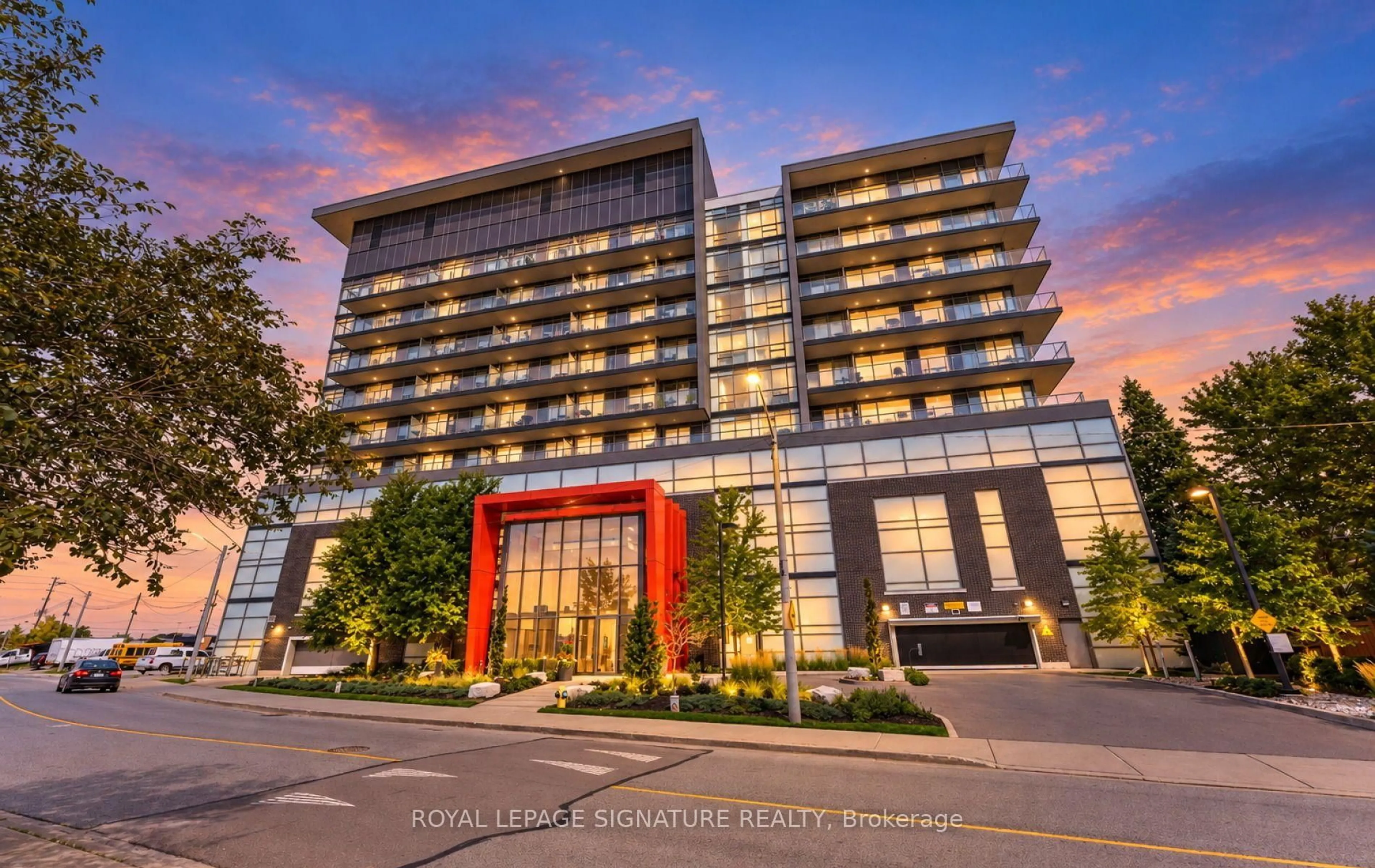 Indoor foyer for 15 James Finlay Way #1101, Toronto Ontario M3M 0B3