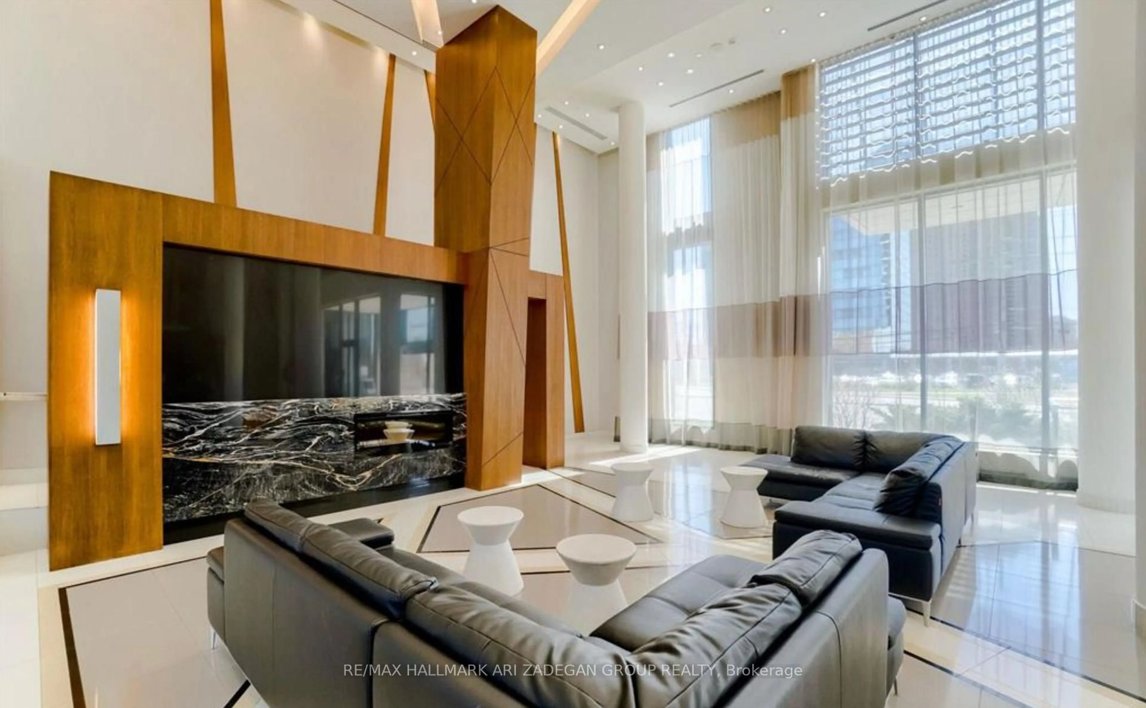 Living room with furniture, unknown for 75 Eglinton Ave #505, Mississauga Ontario L5R 0E5