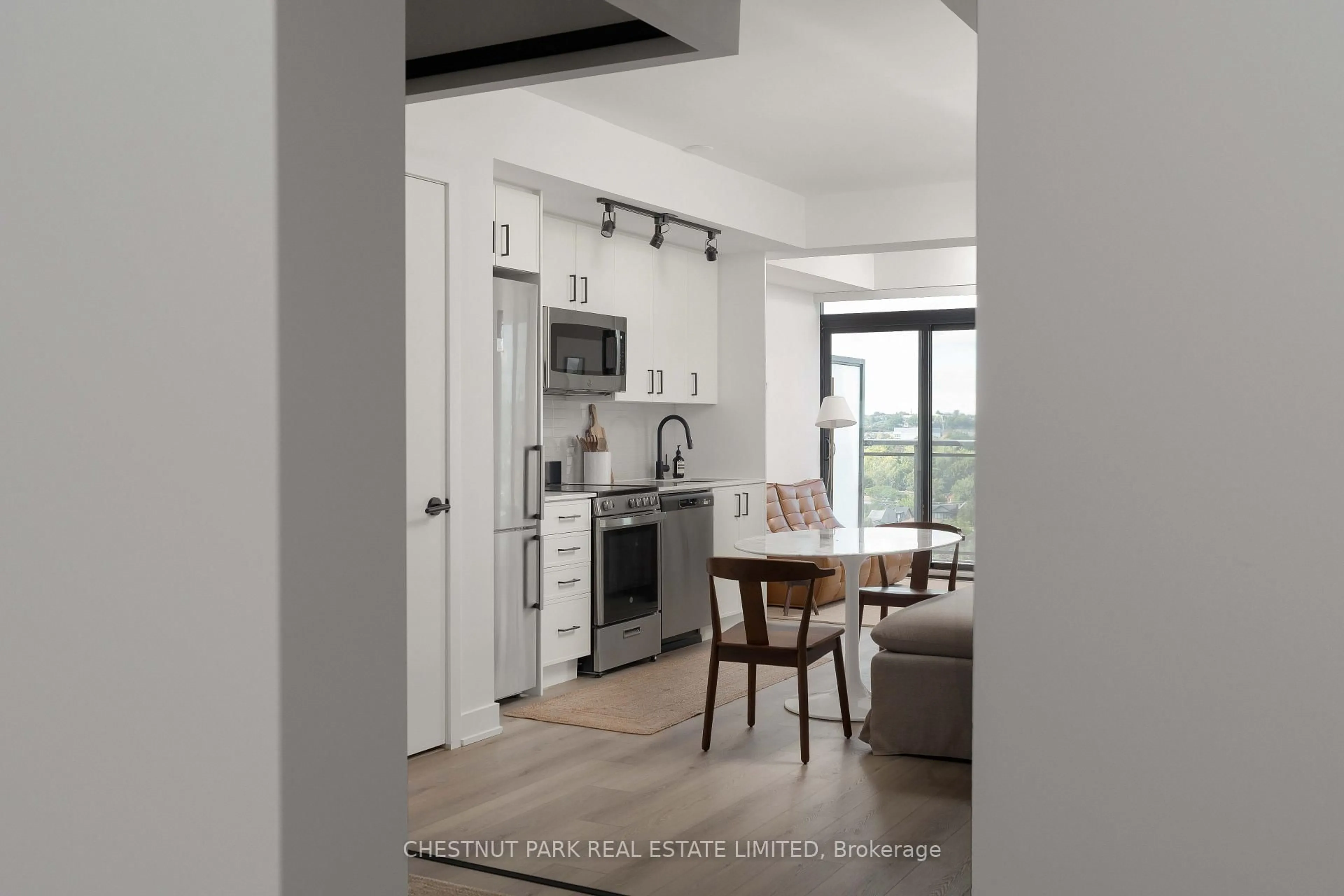 Open concept kitchen, unknown for 758 Dovercourt Rd #1101, Toronto Ontario M6H 2X2