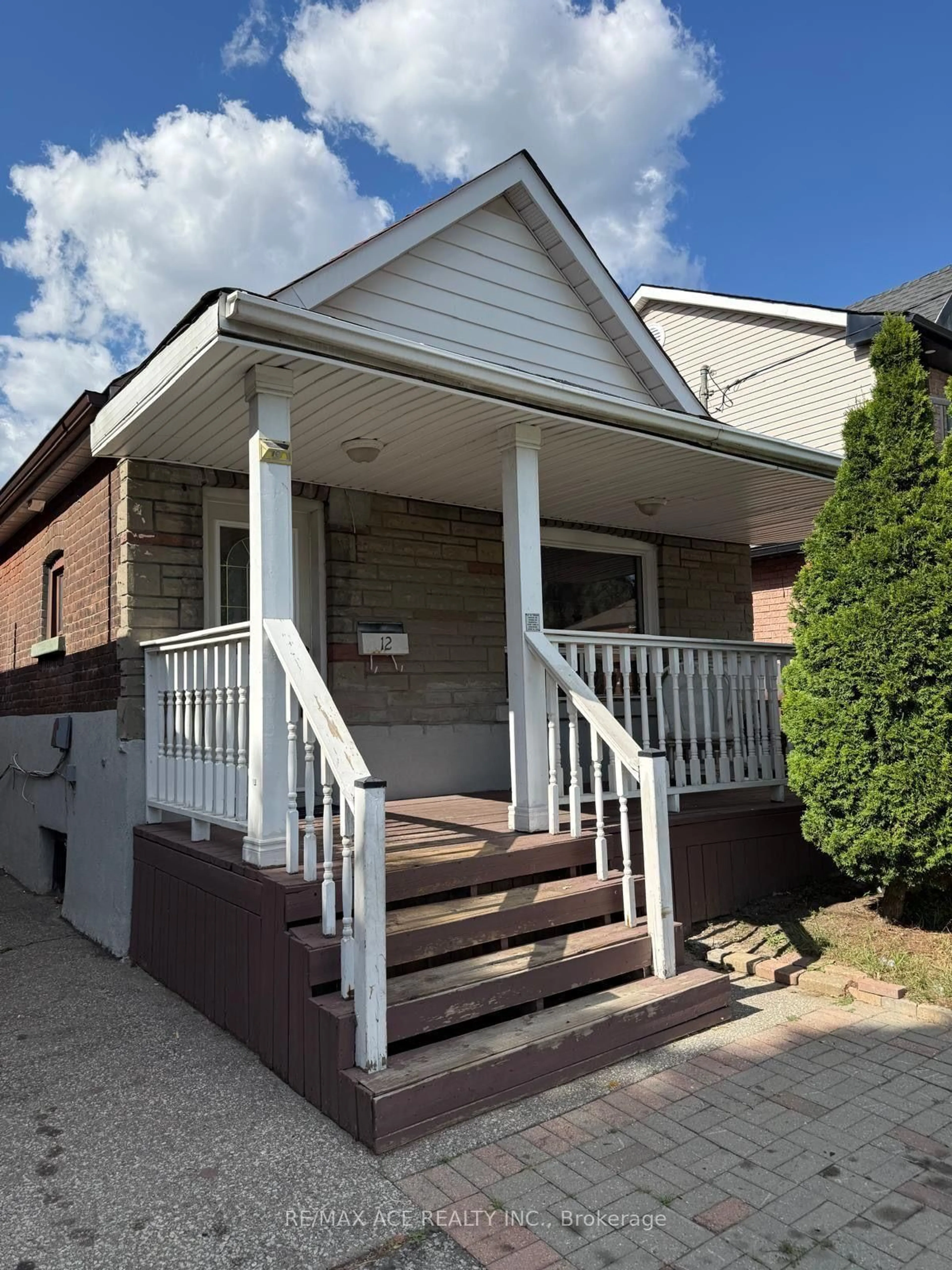 Home with brick exterior material, street for 12 Mahoney Ave, Toronto Ontario M6M 2H4