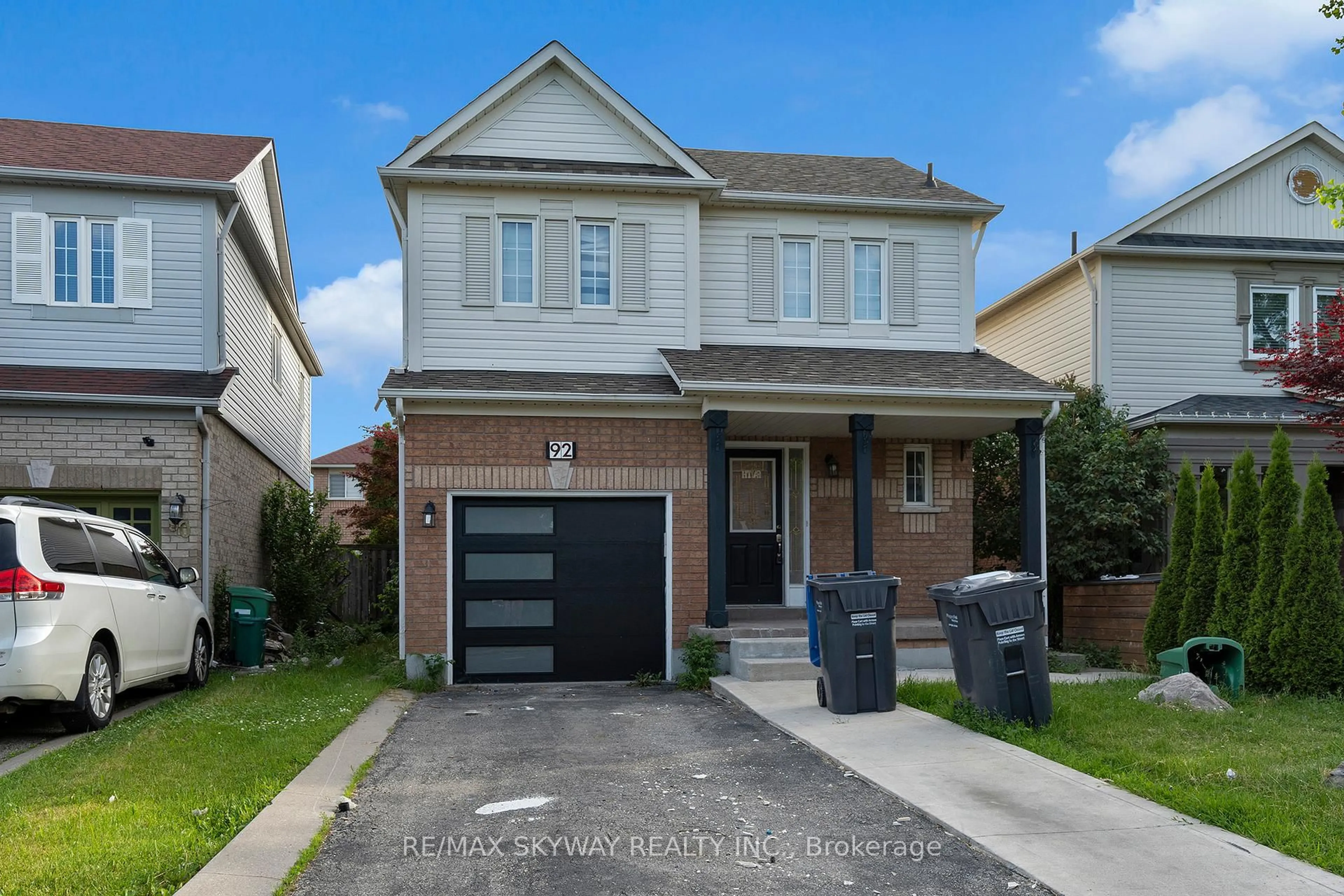 Home with brick exterior material, street for 92 Charleswood Circ, Brampton Ontario L7A 1Z1