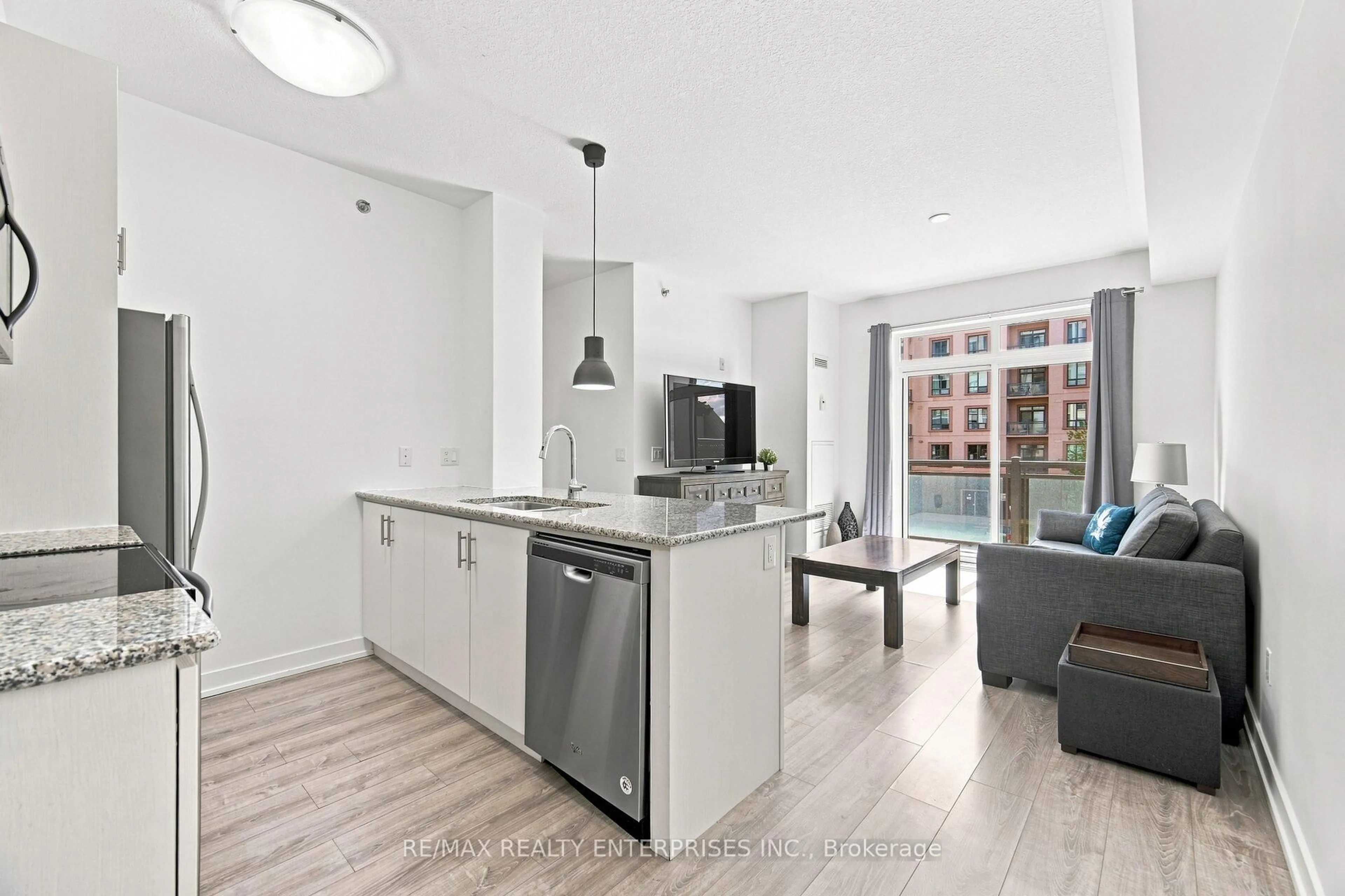 Open concept kitchen, unknown for 2486 Old Bronte Rd #203, Oakville Ontario L6M 4J2