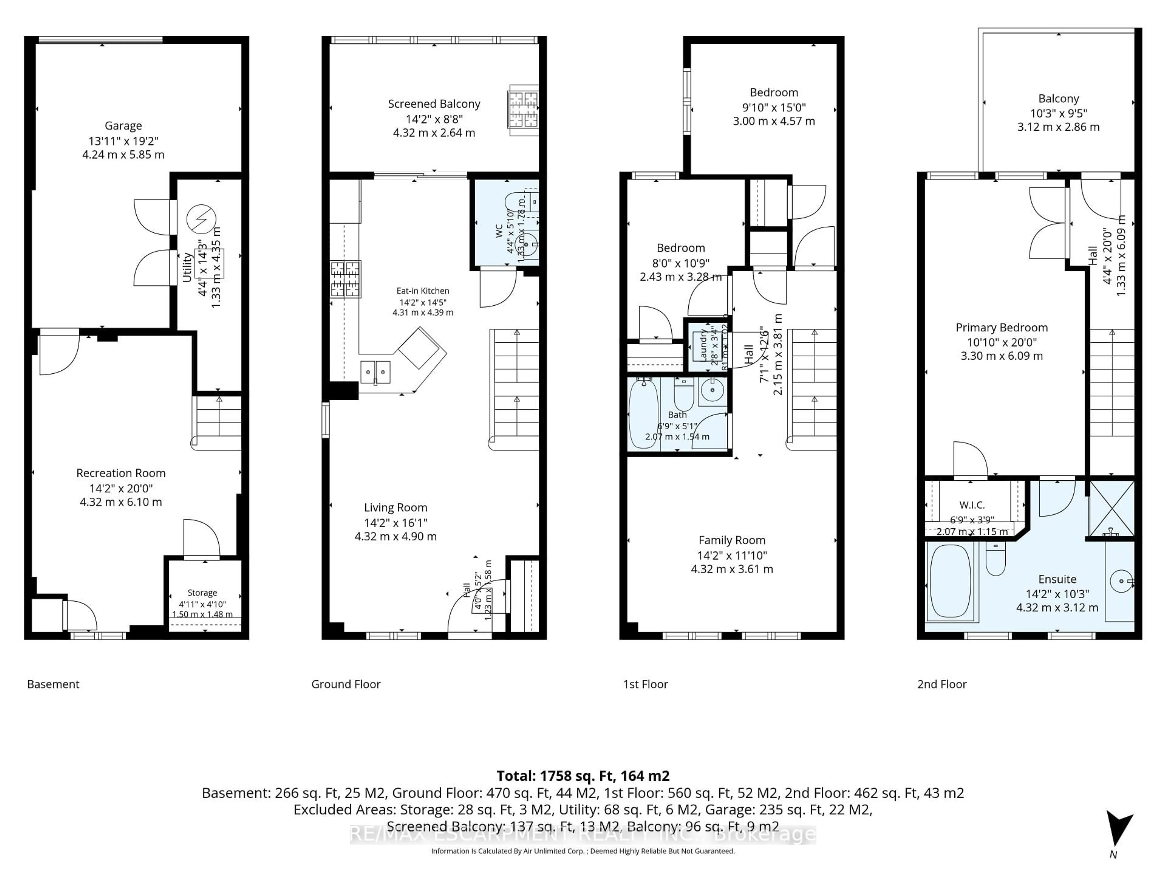 Floor plan for 73 Ted Wray Circ, Toronto Ontario M3L 0G7
