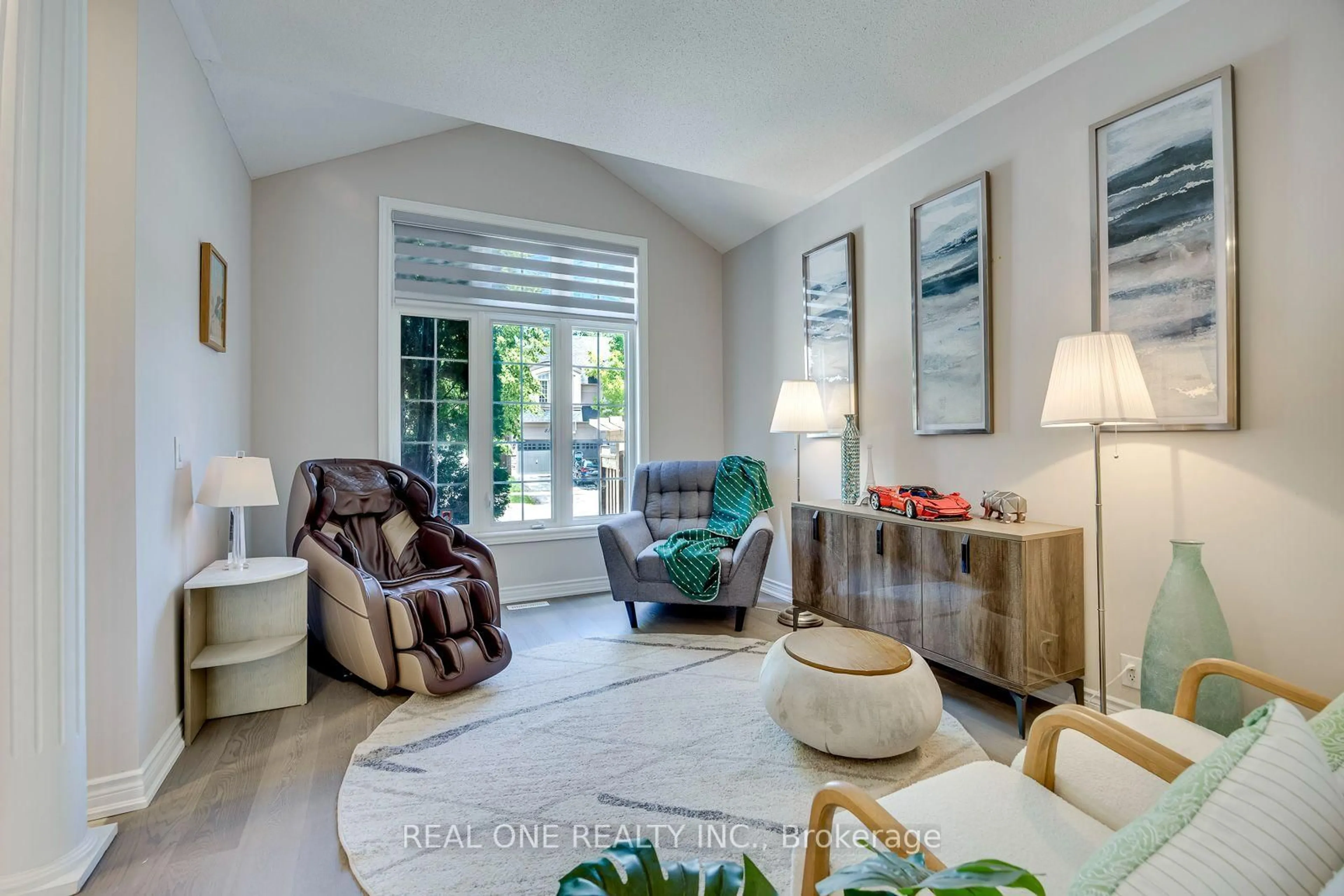 Living room with furniture, ceramic/tile floor for 238 Nautical Blvd, Oakville Ontario L6L 0B9
