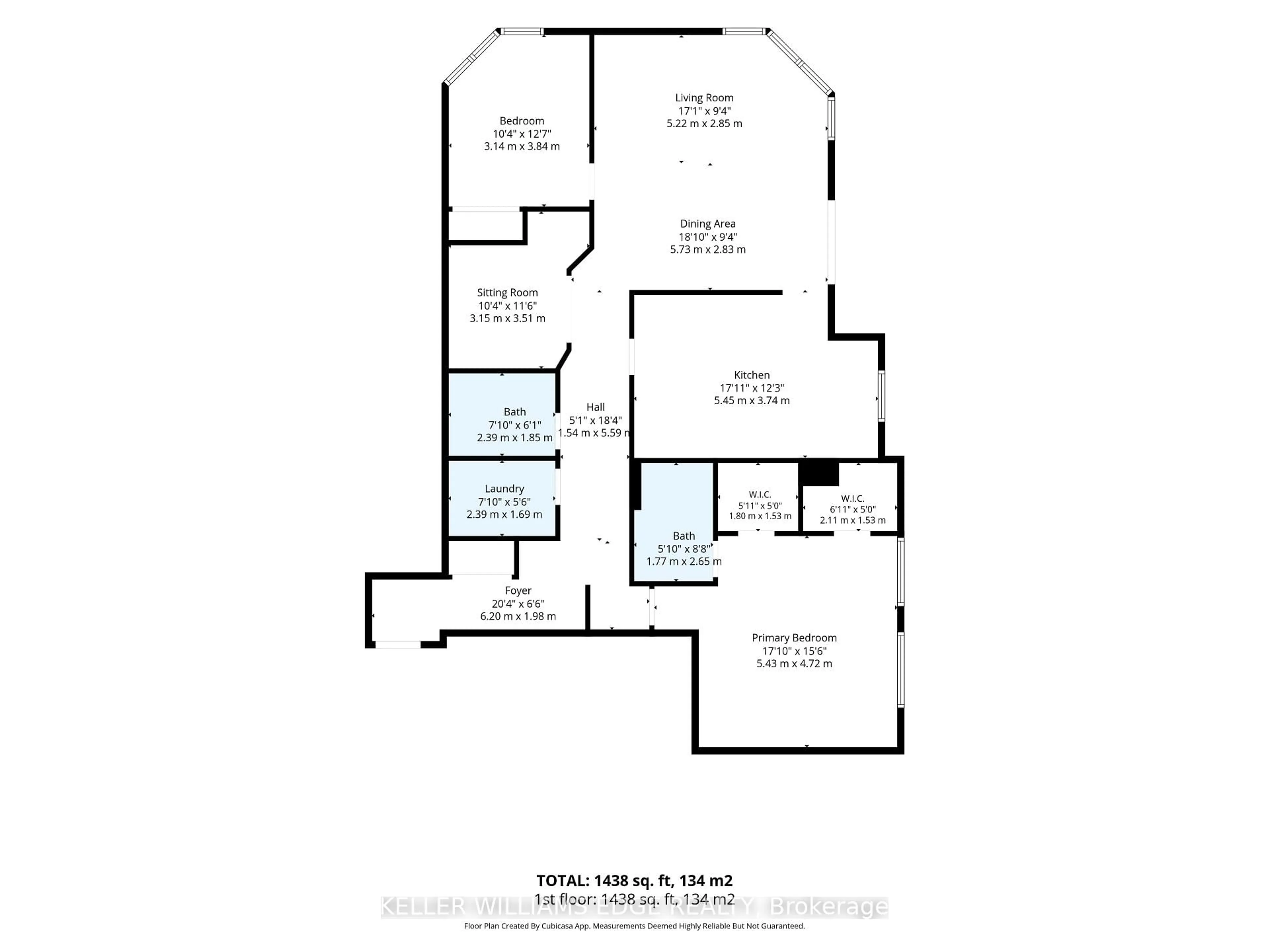 Floor plan for 2085 Amherst Heights Dr #613, Burlington Ontario L7P 5C2