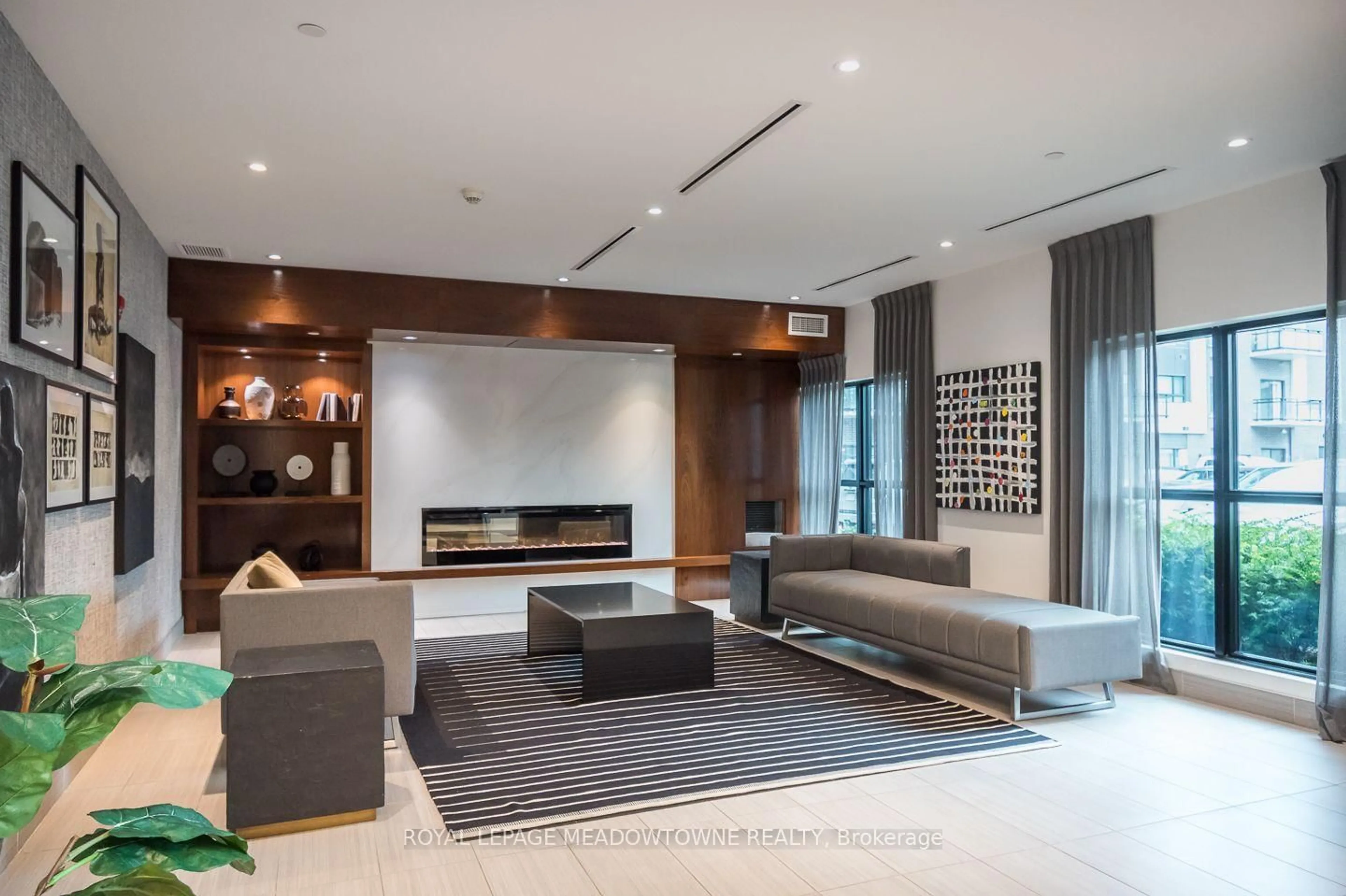 Living room with furniture, unknown for 102 Grovewood Common #205, Oakville Ontario L6H 0X2
