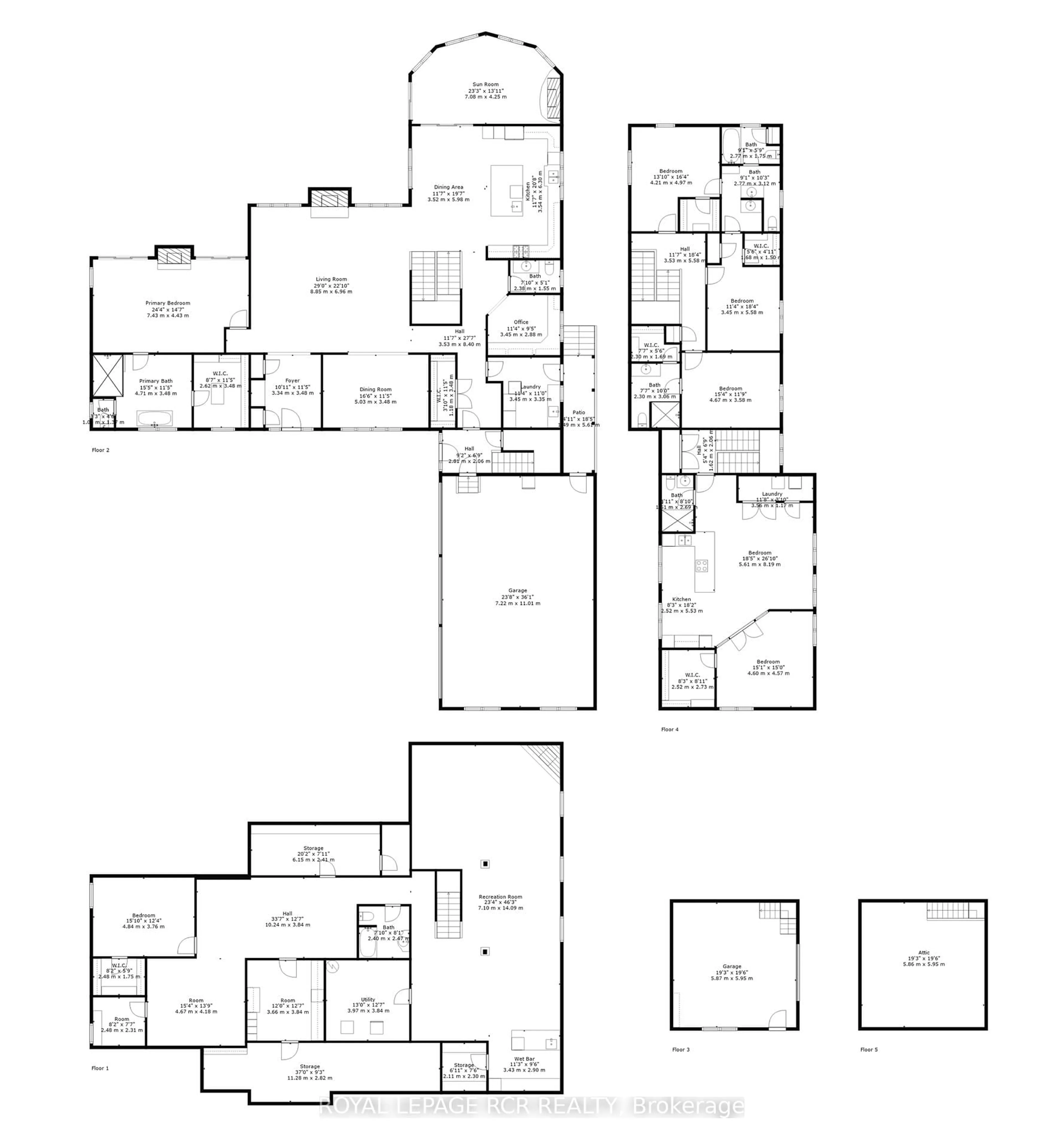 Floor plan for 84 Kennedy Rd, Caledon Ontario L7C 2A7