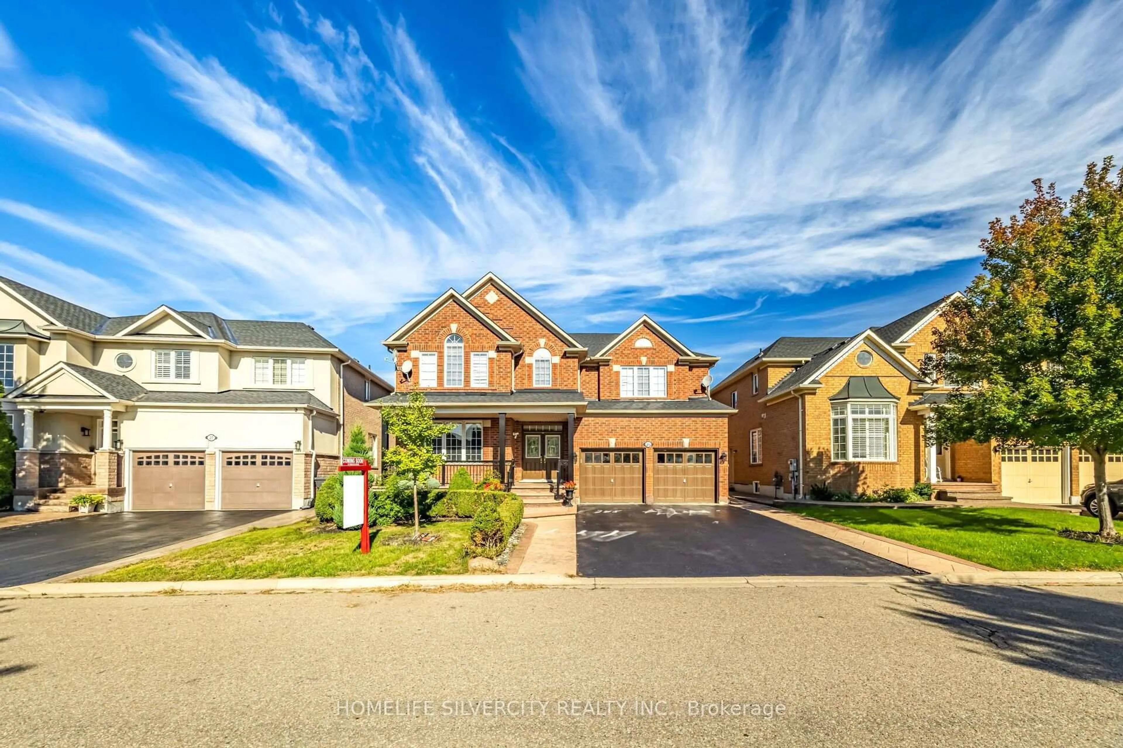 Home with brick exterior material, street for 25 Van Hoof Cres, Brampton Ontario L6P 1S7