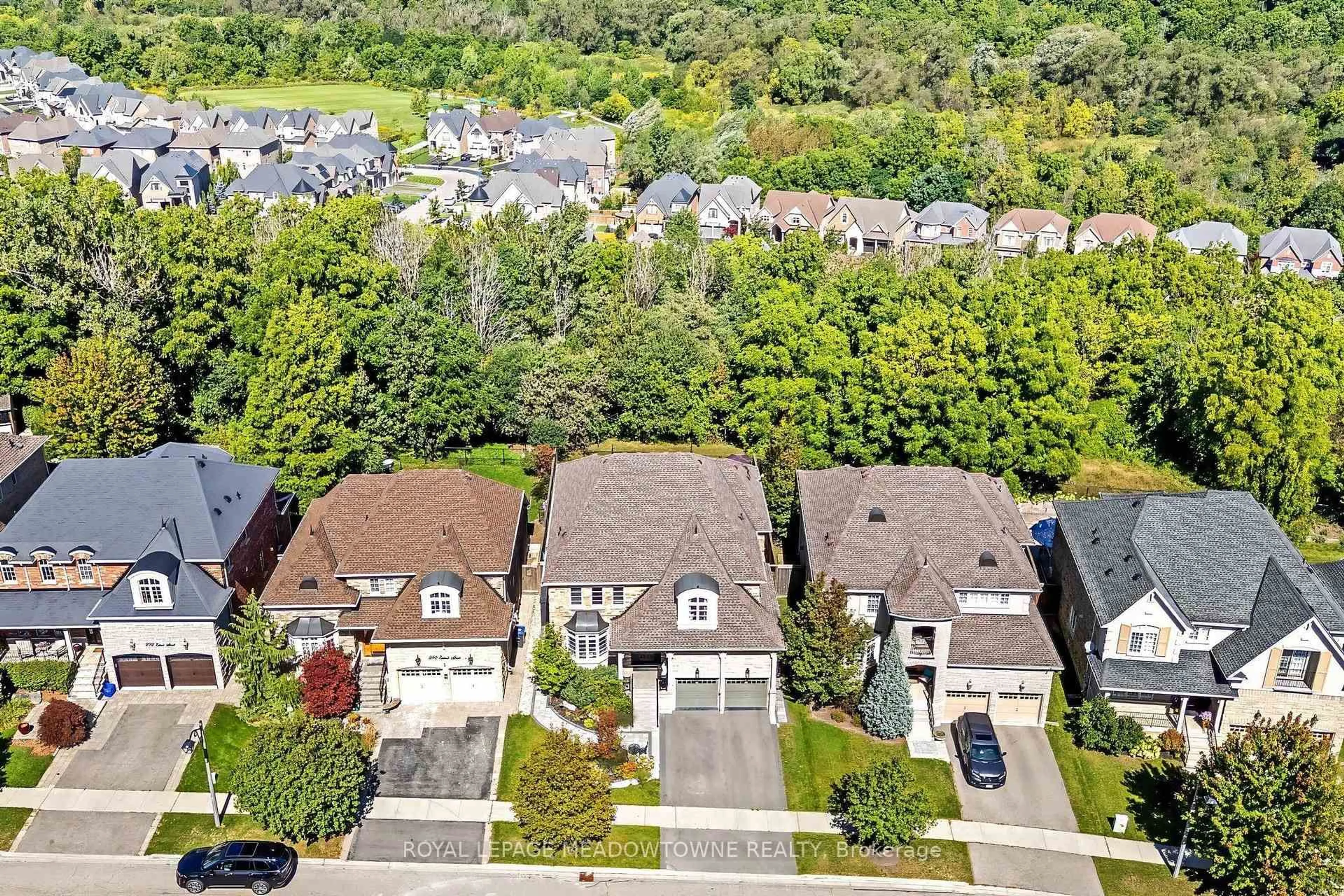 A pic from outside/outdoor area/front of a property/back of a property/a pic from drone, street for 288 Eaton St, Halton Hills Ontario L7G 6N8
