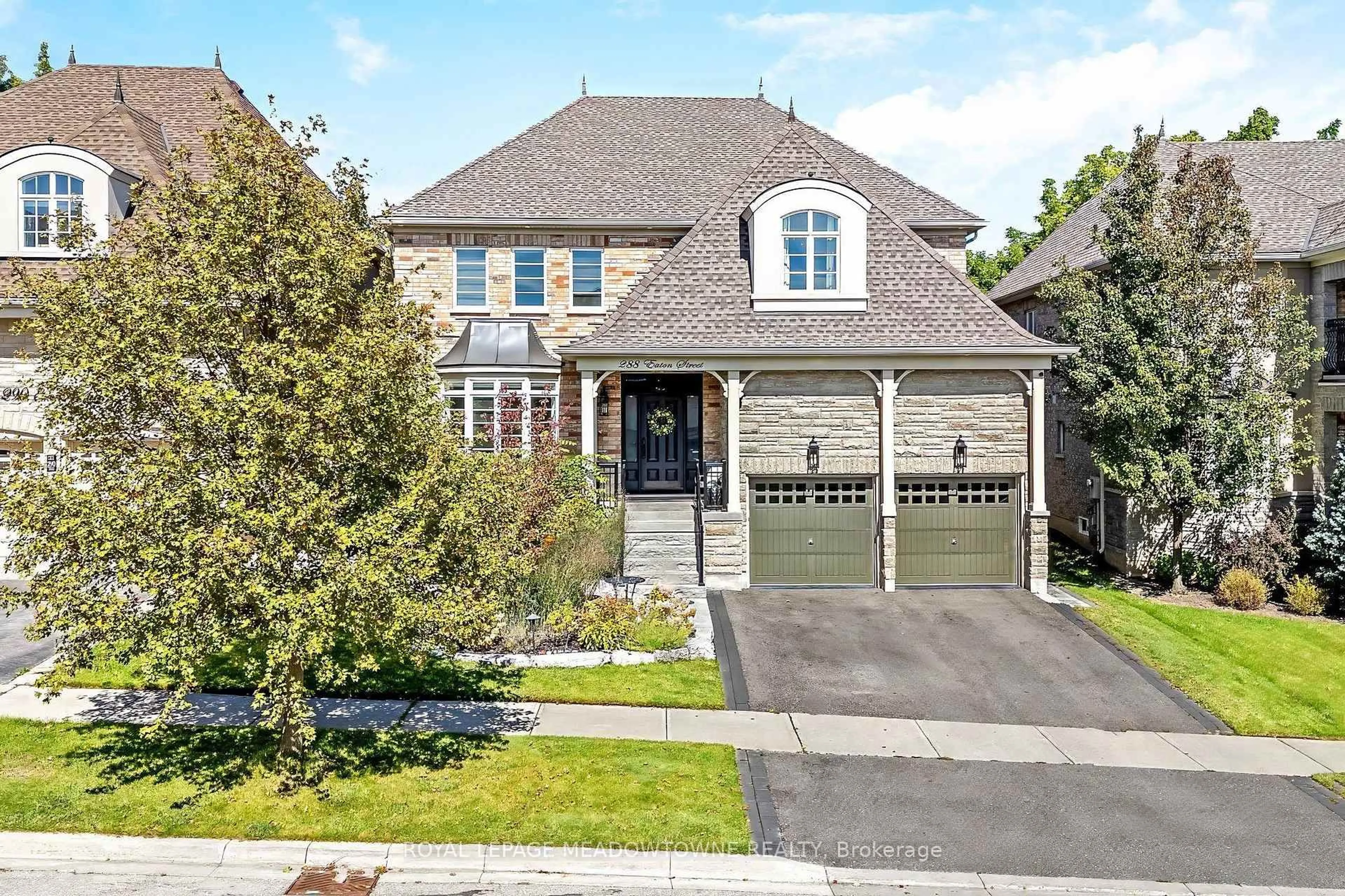 Home with brick exterior material, street for 288 Eaton St, Halton Hills Ontario L7G 6N8