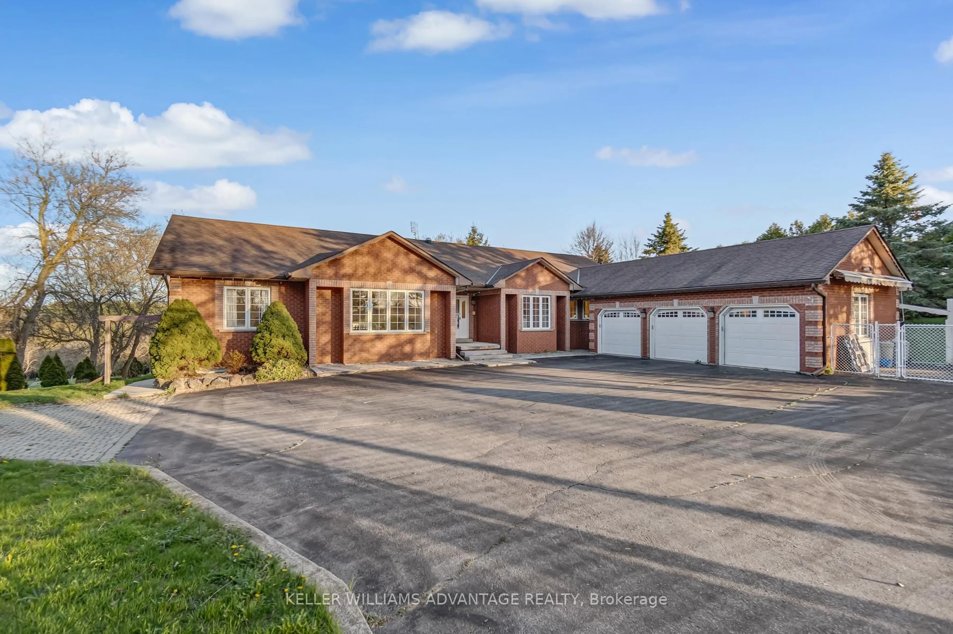 Home with brick exterior material, street for 3100 30 Side Rd, Milton Ontario N0B 2K0