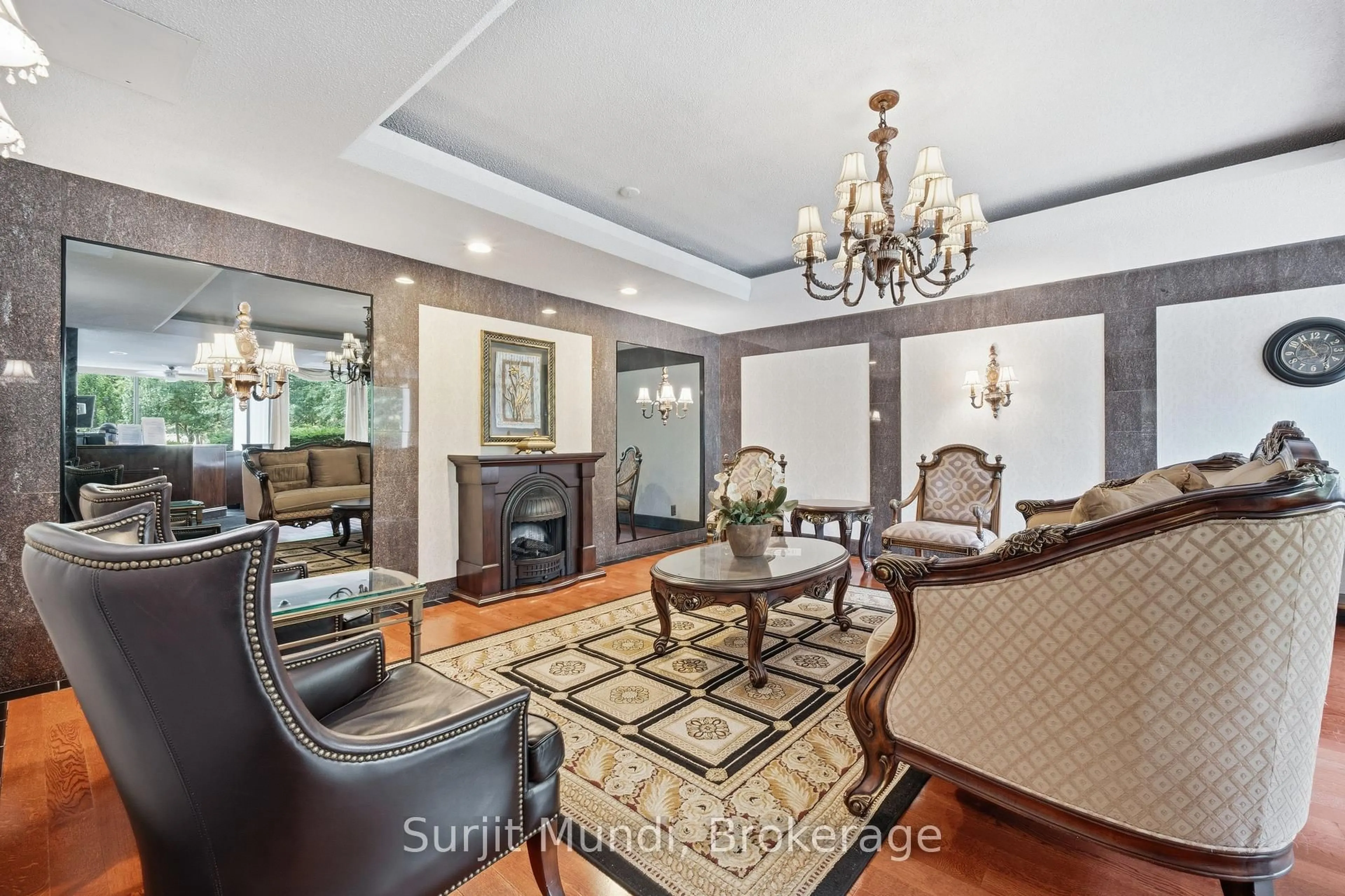 Living room with furniture, unknown for 10 Malta Ave #1501, Brampton Ontario L6Y 4G6