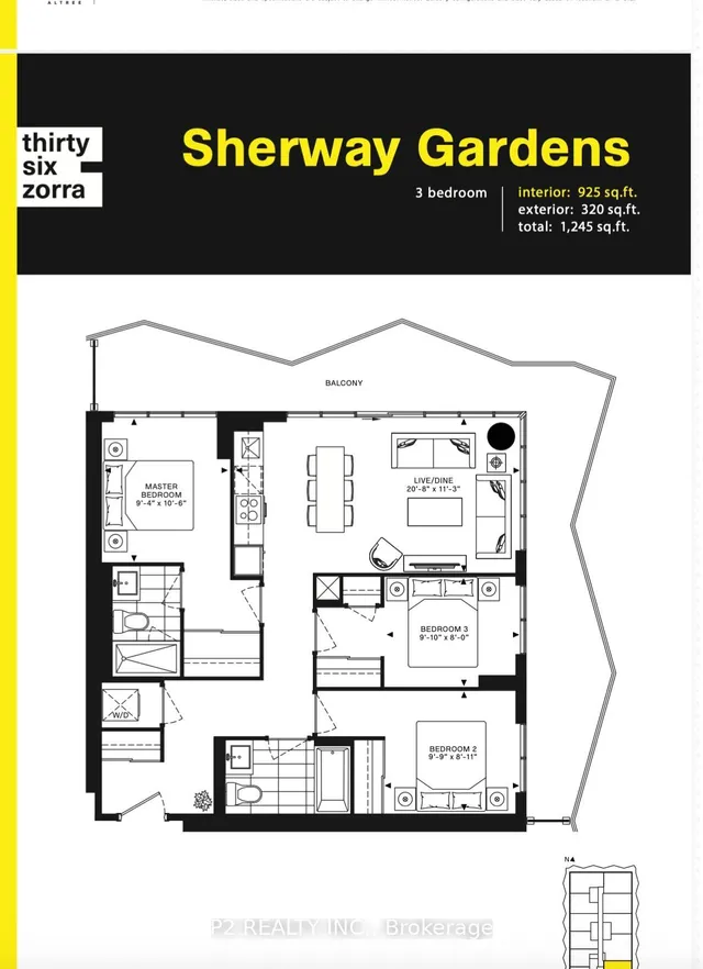 36 Zorra St #1708, Toronto 5