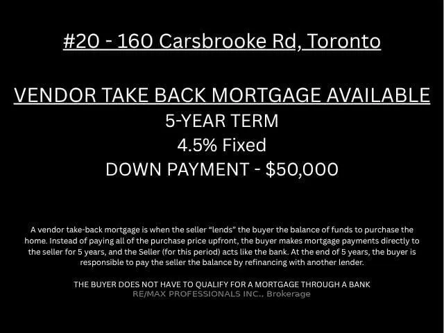 160 Carsbrooke Rd #20, Toronto 2