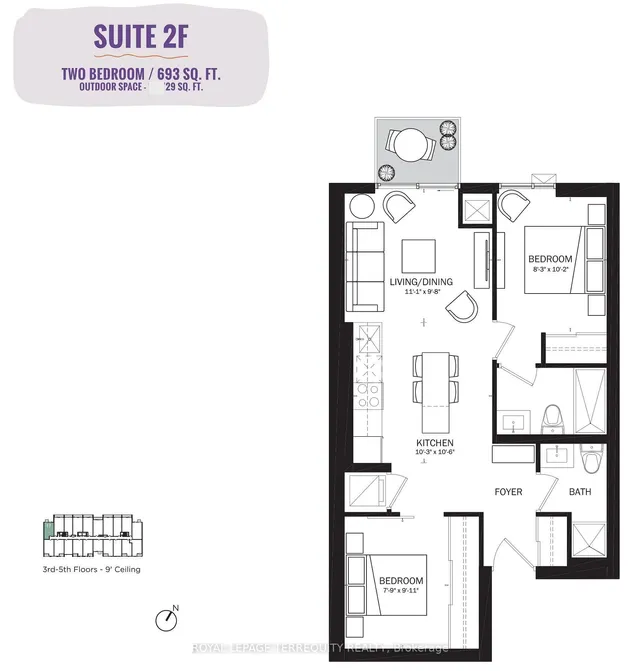 1808 St Clair Ave #417, Toronto 3