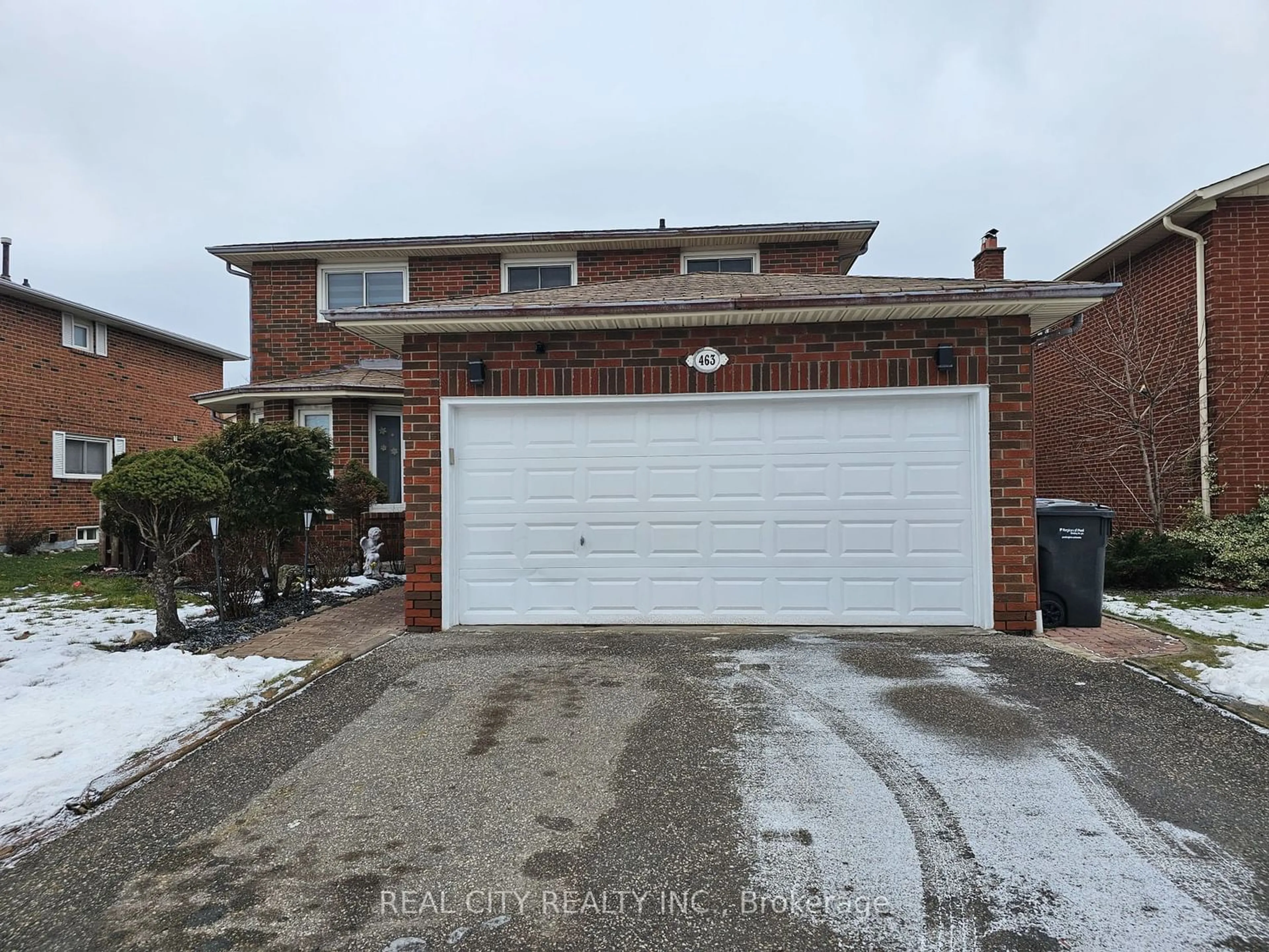 Frontside or backside of a home for 463 Rutherford Rd, Brampton Ontario L6V 3R8