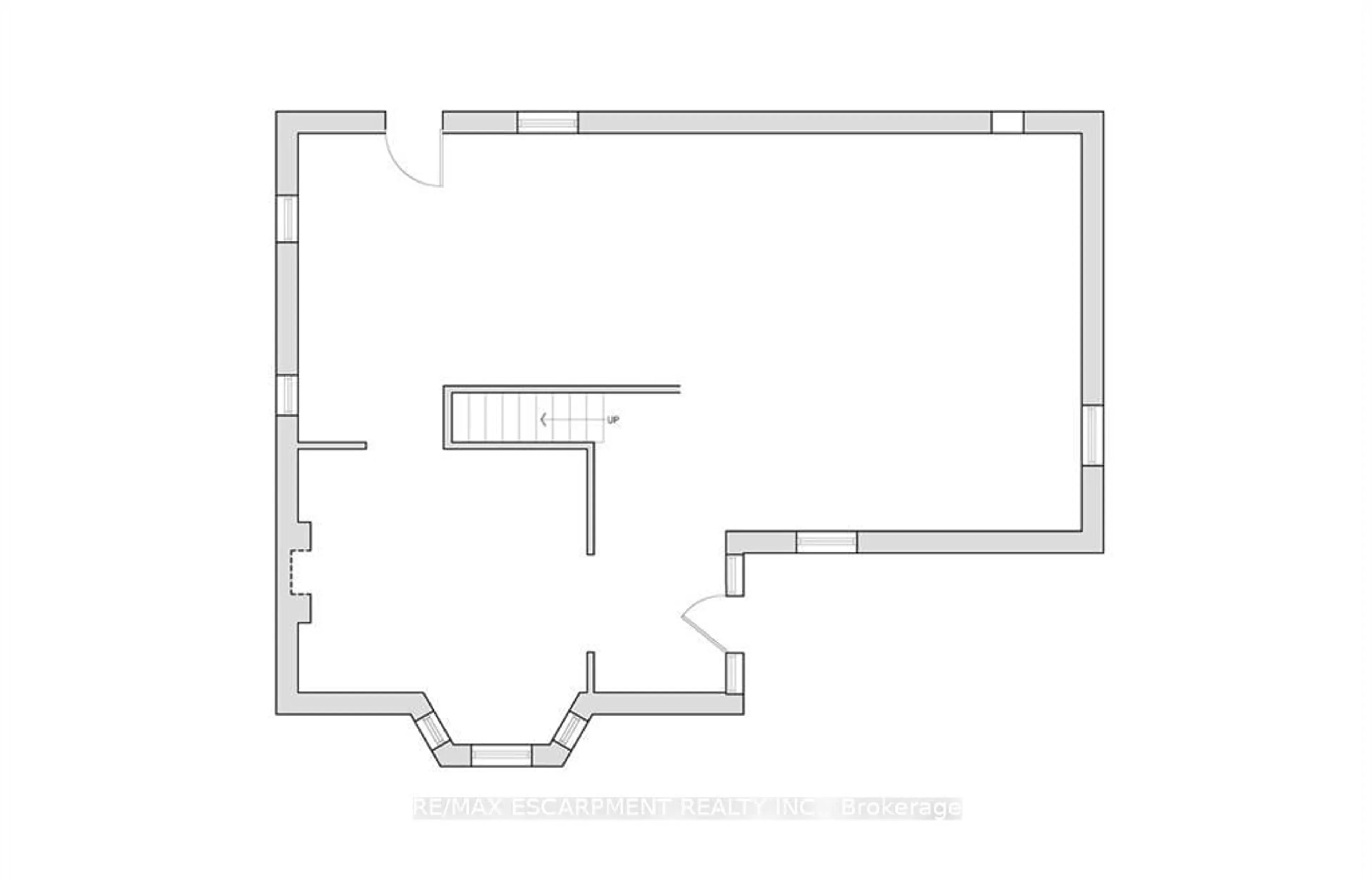 Floor plan for 468 Locust St, Burlington Ontario L7S 1V1