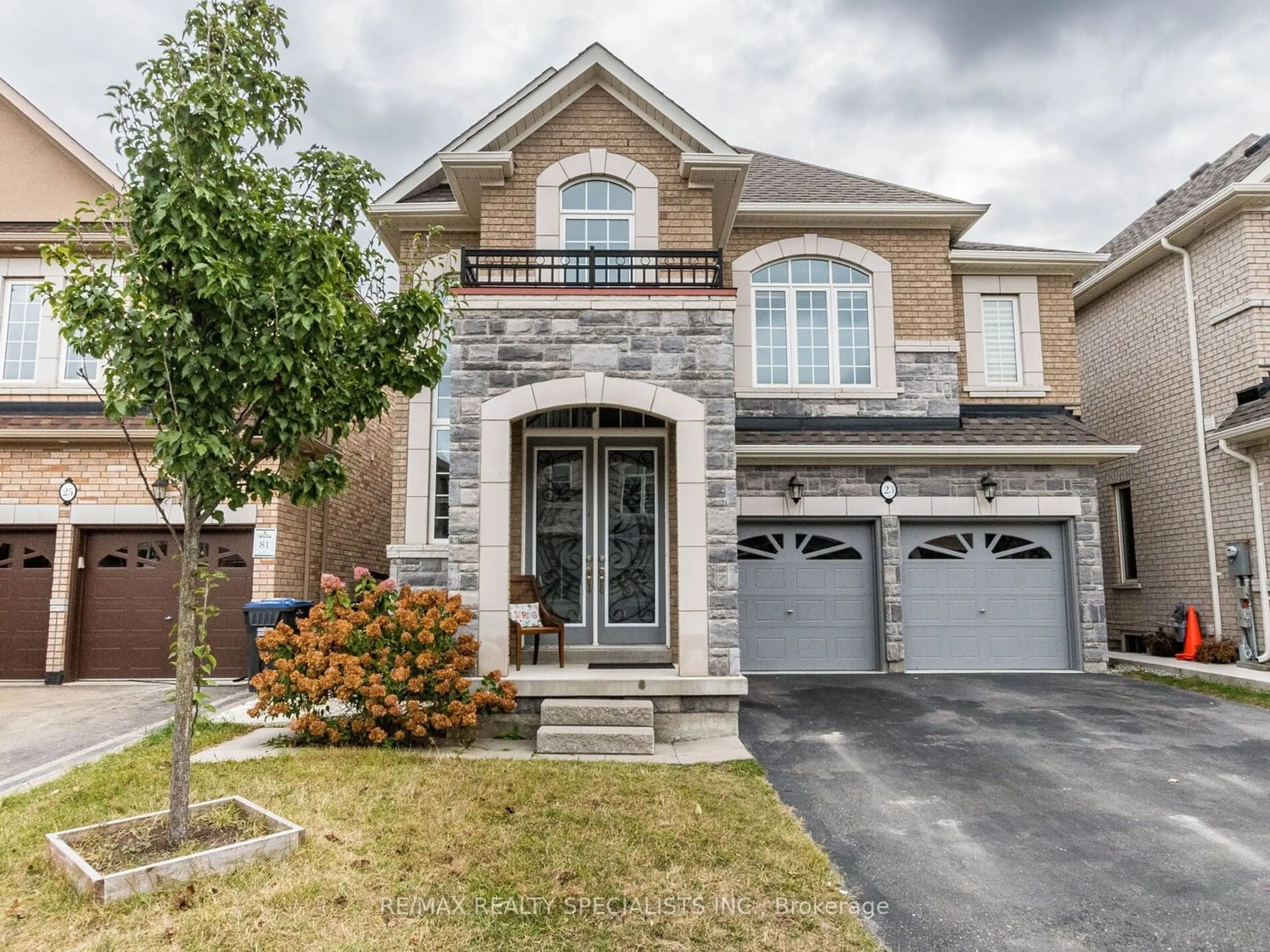 Home with brick exterior material for 23 Gambia Rd, Brampton Ontario L7A 4M2