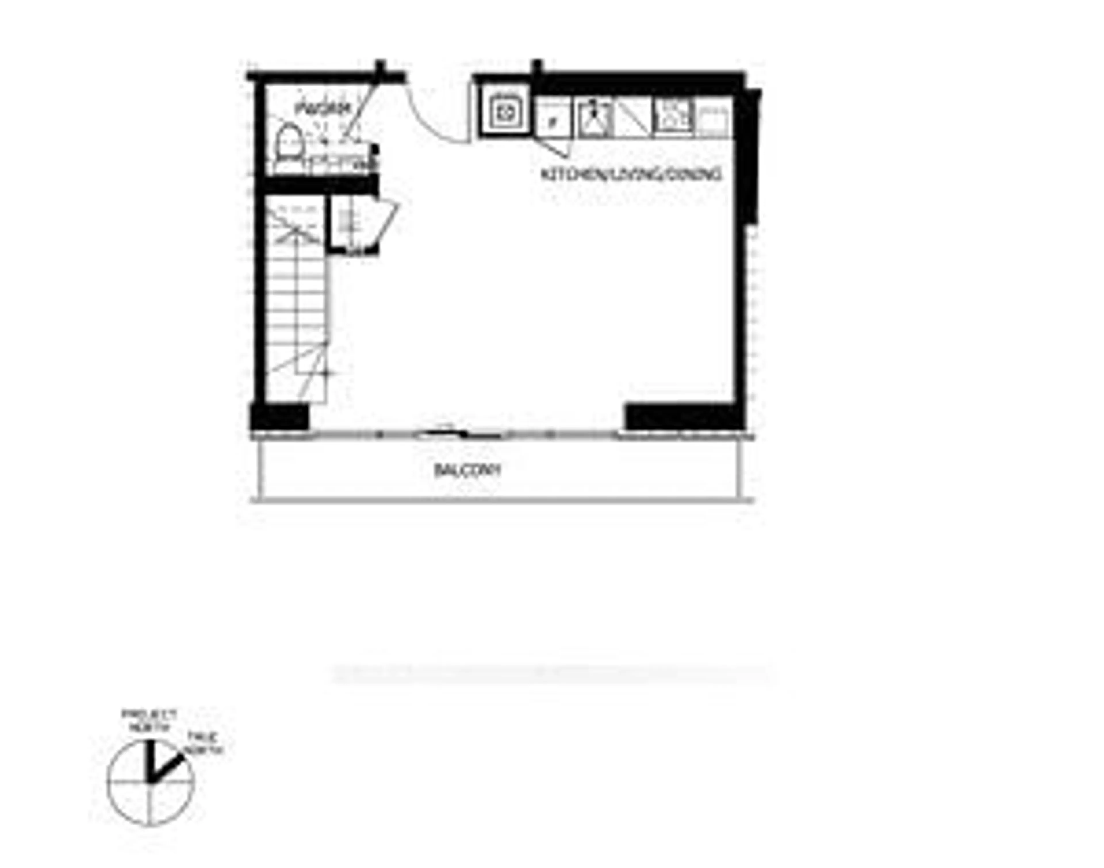 Floor plan for 3980 Confederation Pkwy #6004, Mississauga Ontario L5B 0K7