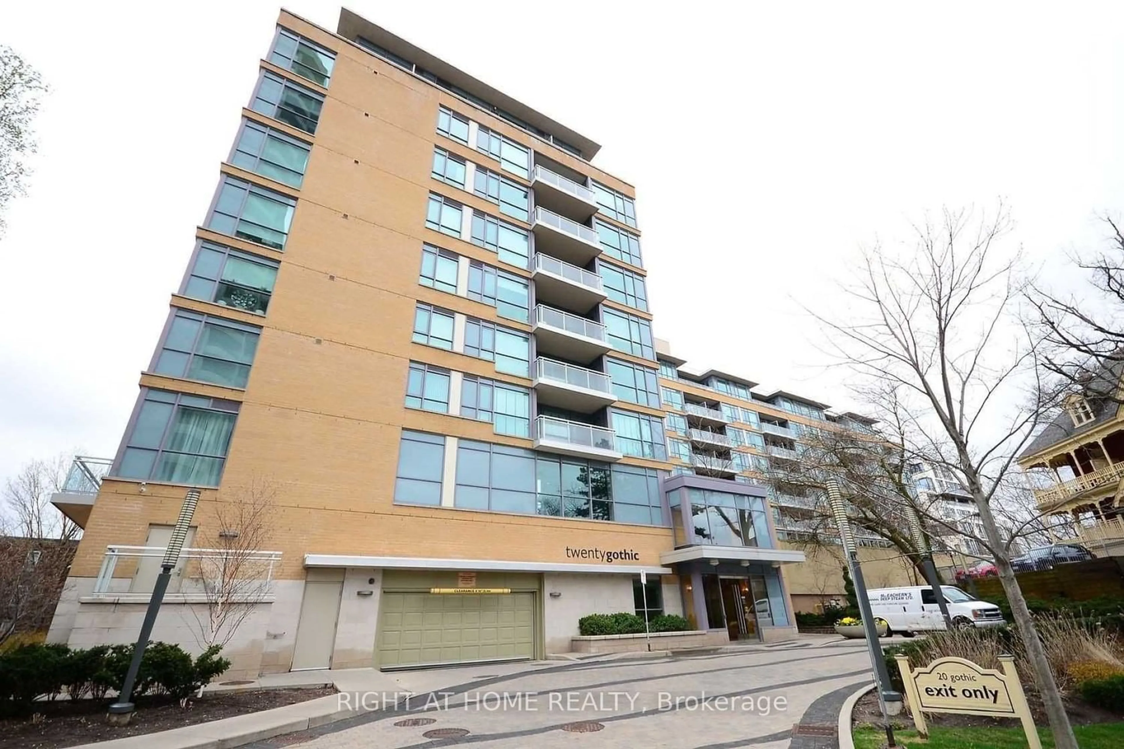 A pic from exterior of the house or condo for 20 Gothic Ave #214, Toronto Ontario M6P 1T5