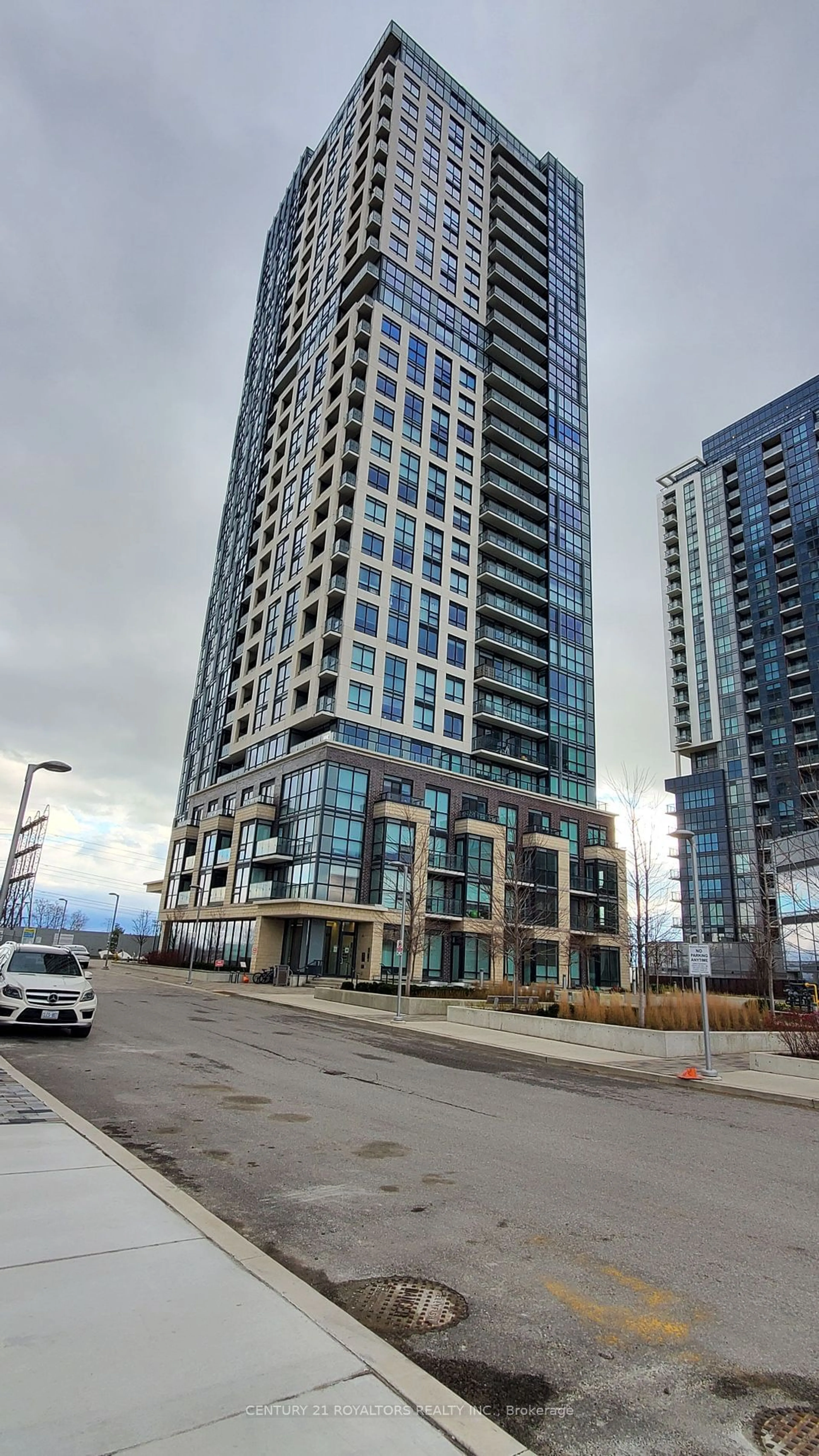 A pic from exterior of the house or condo for 20 Thomas Riley Rd ##1406, Toronto Ontario M9B 1B1