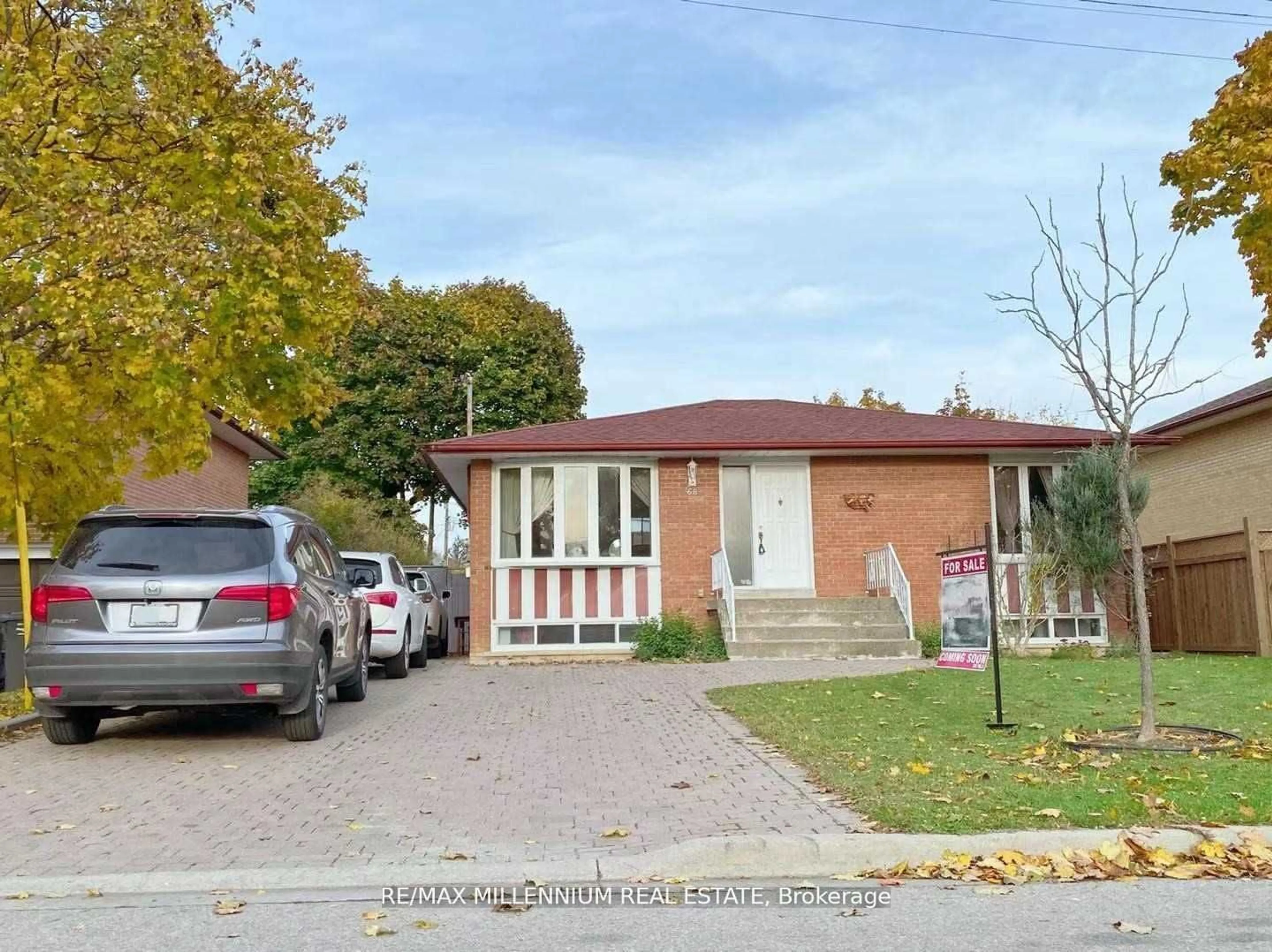 Frontside or backside of a home for 68 Campbell Dr, Brampton Ontario L6X 2H7
